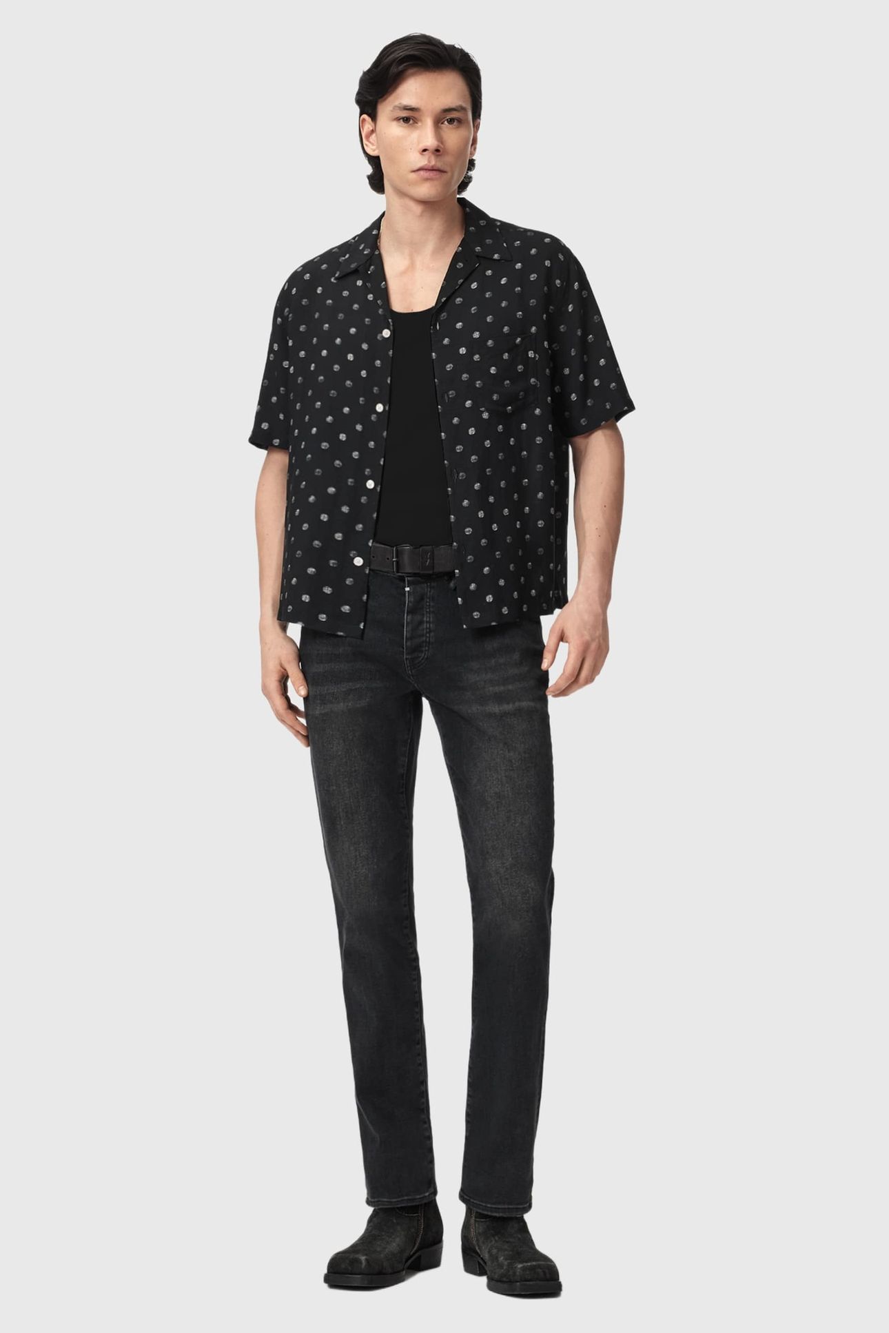 UPTON SS SHIRT JET BLACK 2