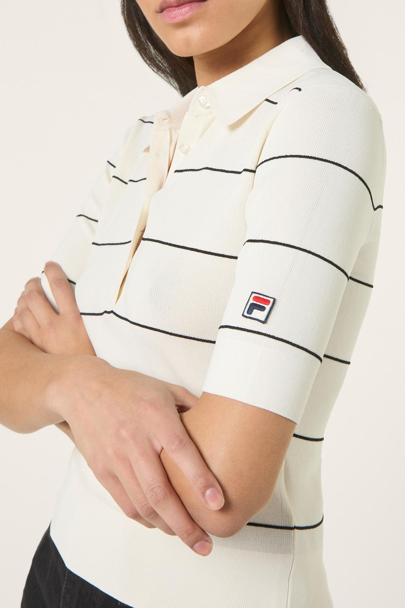 MONTECARLO SLIM FINE KNITTED POLO SHIRT EGRET 6