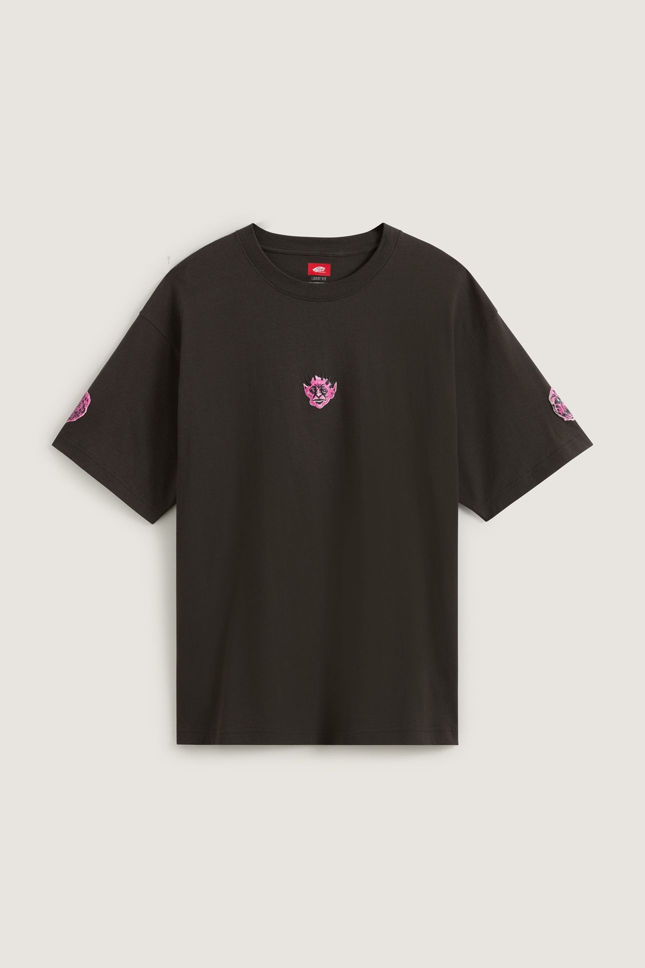 SKATE MIKE G GOBLINS SS TEE FADED BLACK 3