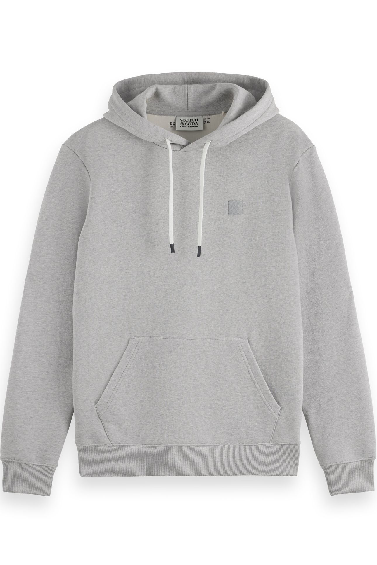 CORE - LOGO HOODIE GREY MELANGE 5
