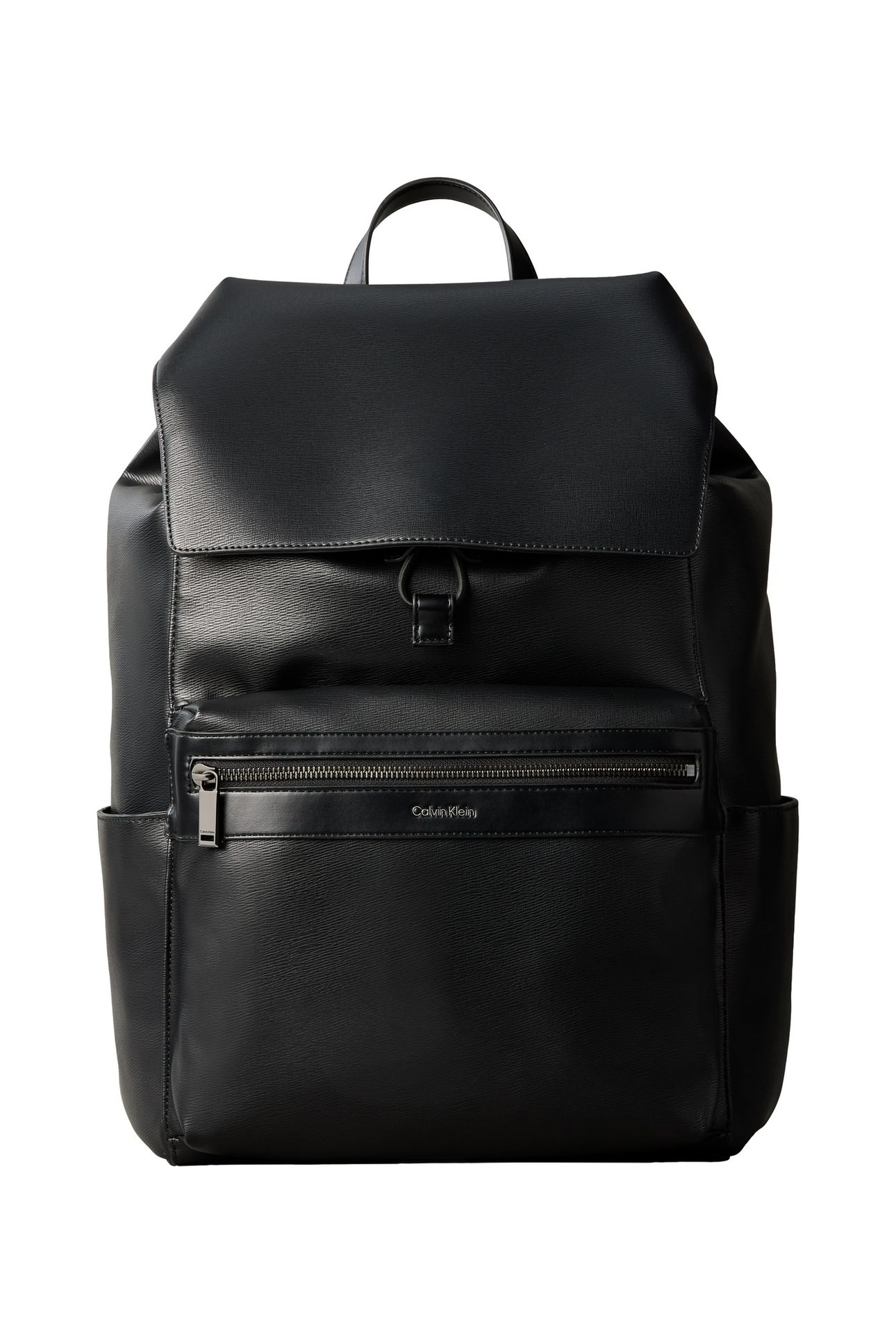 ZIP FLAP BACKPACK BLACK 1