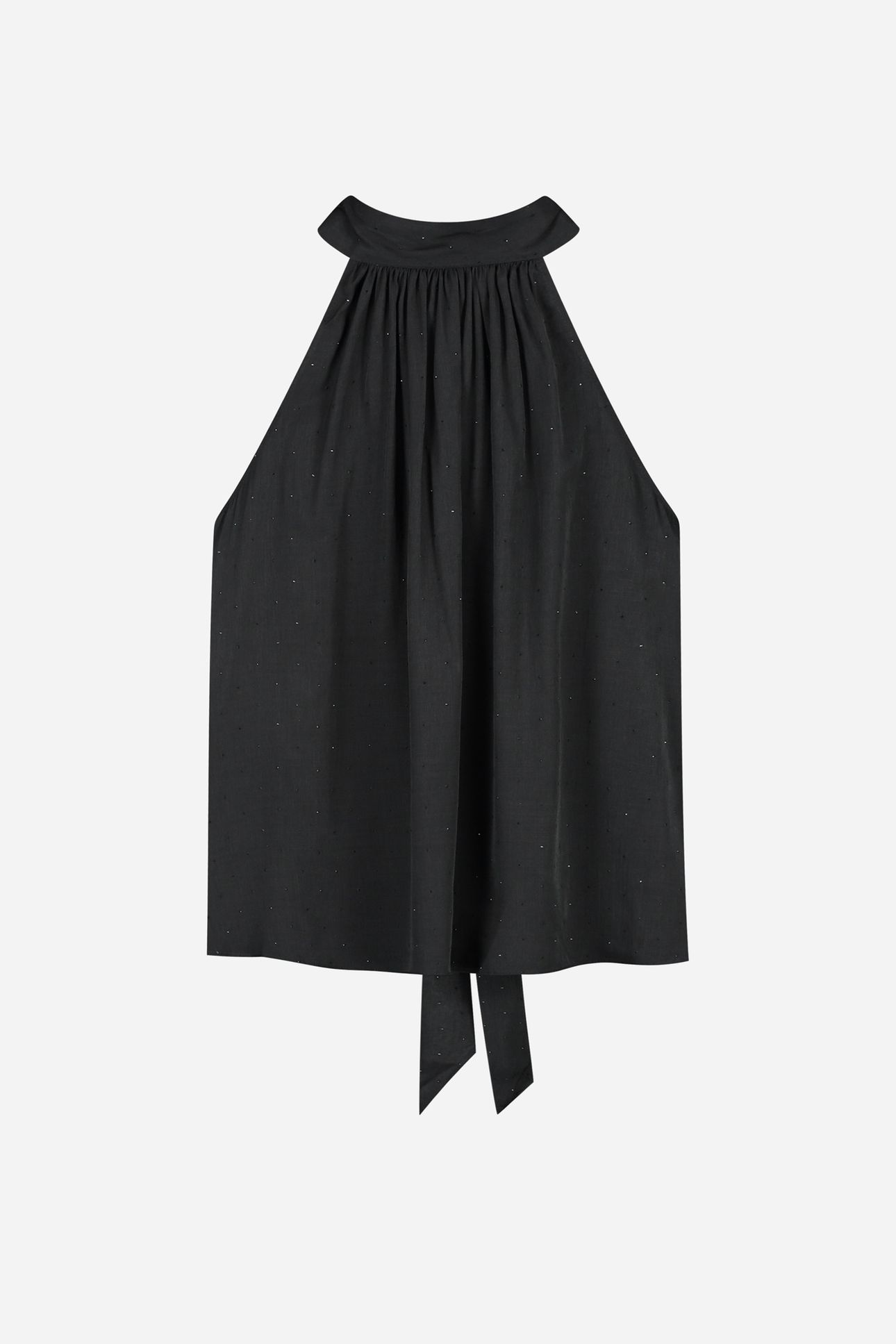 NOUS SOMMES LABELS – HAZEL HALTER TOP BLACK 5
