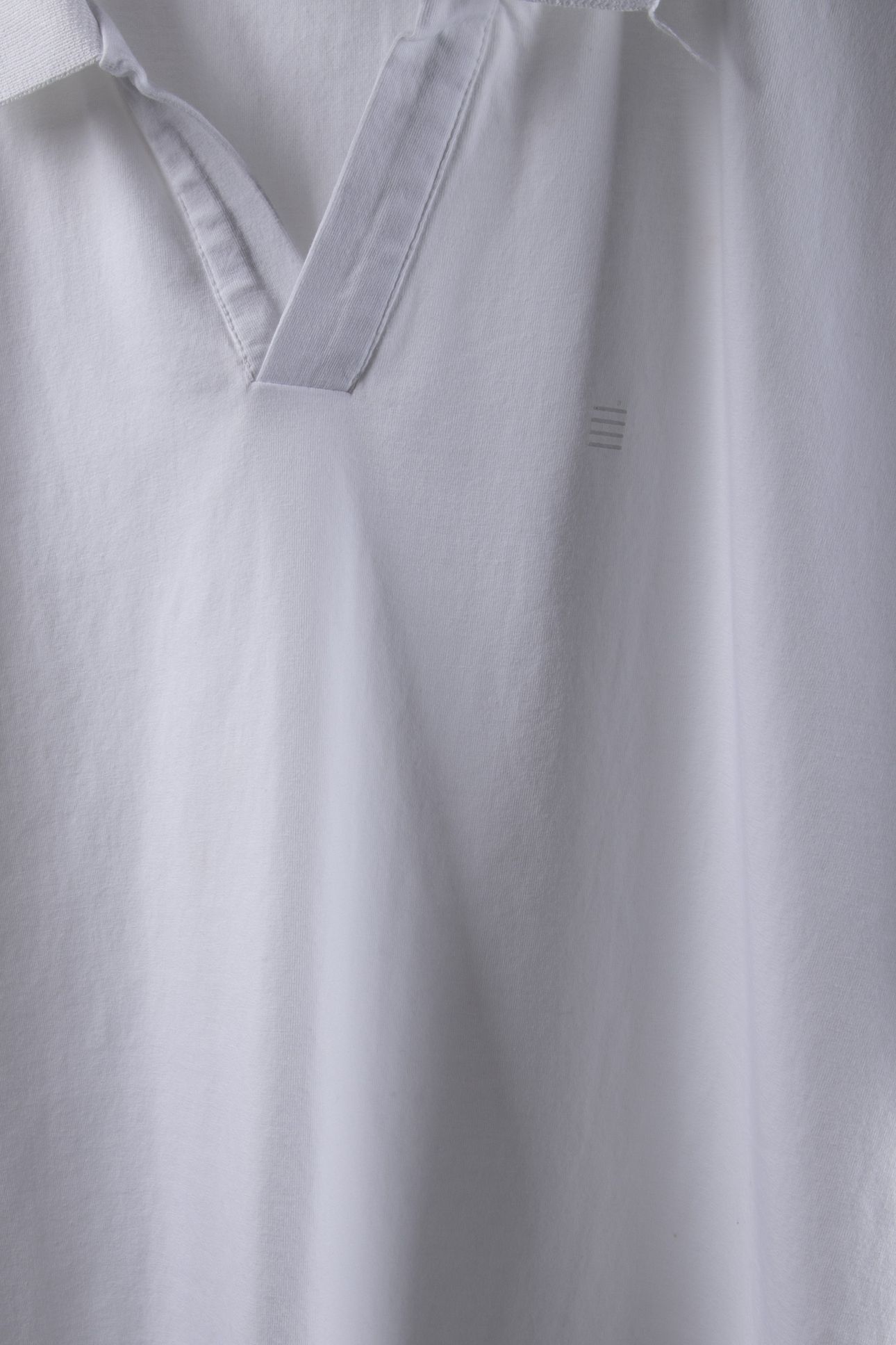 POLO V SOLID STRETCH WHITE 4