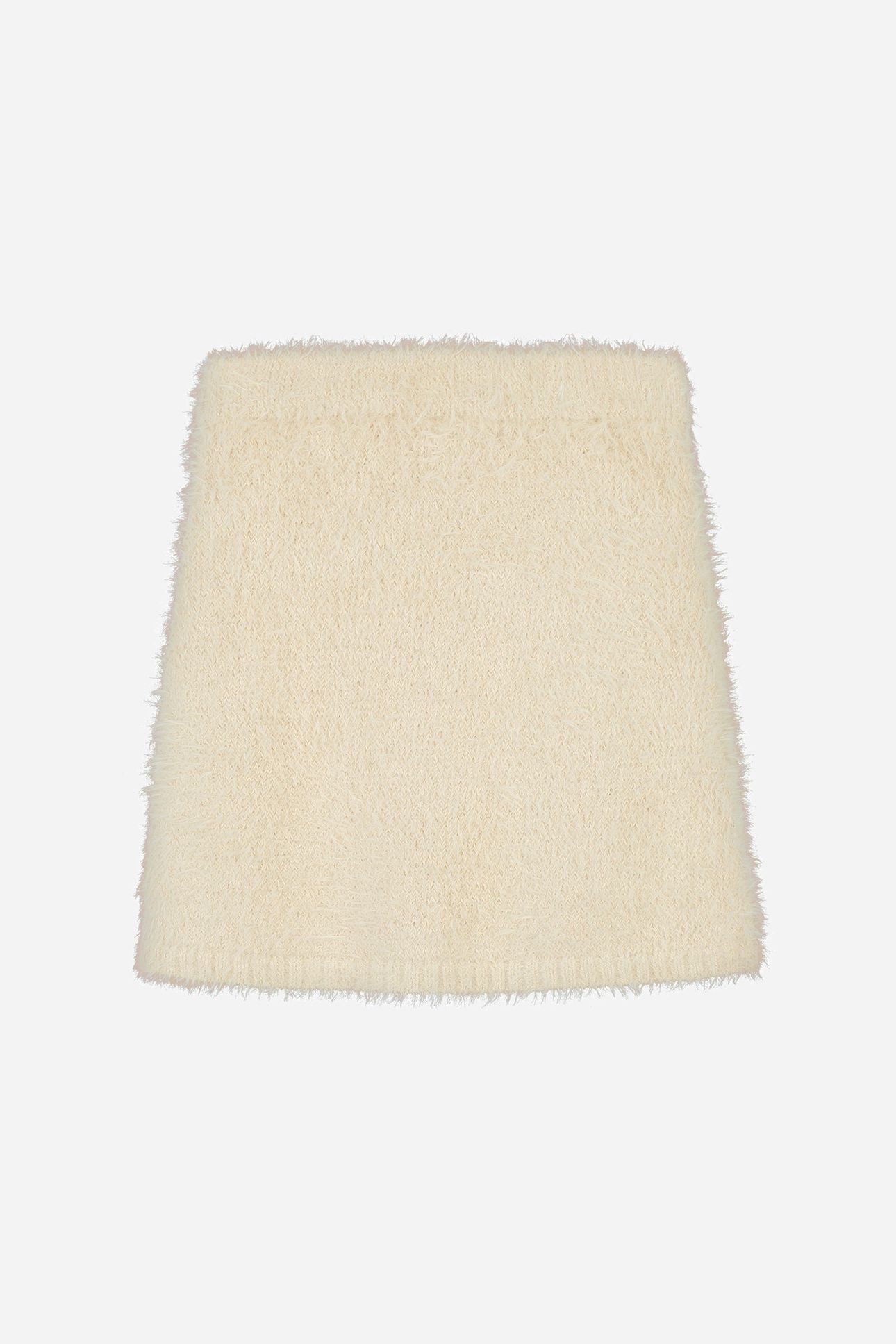 NOUS SOMMES LABELS – IRIS FUZZY SKIRT SAND 3