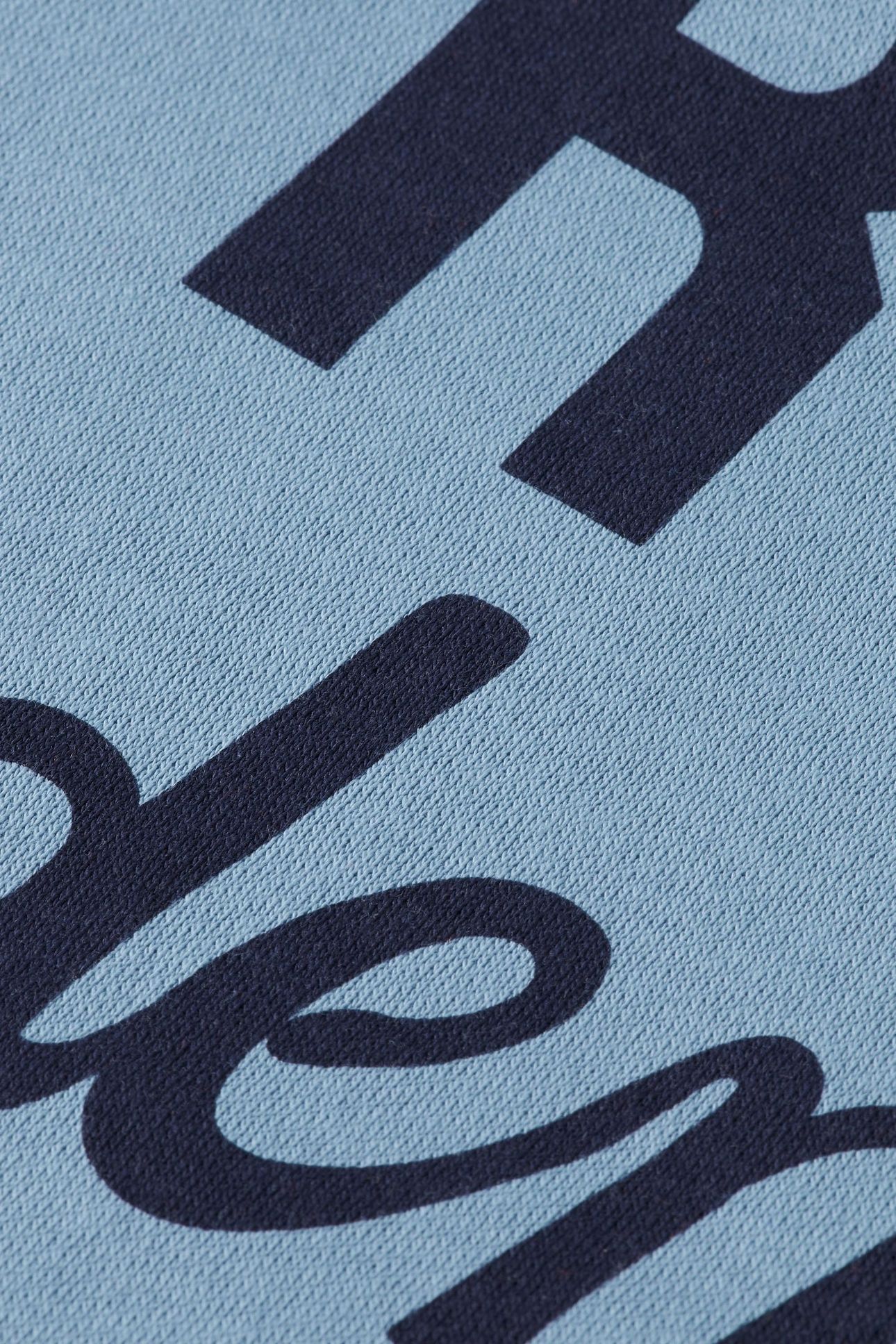 BOY LOOSE-FIT PLACED ARTWORK SWEATSHIRT FADED DENIM 3