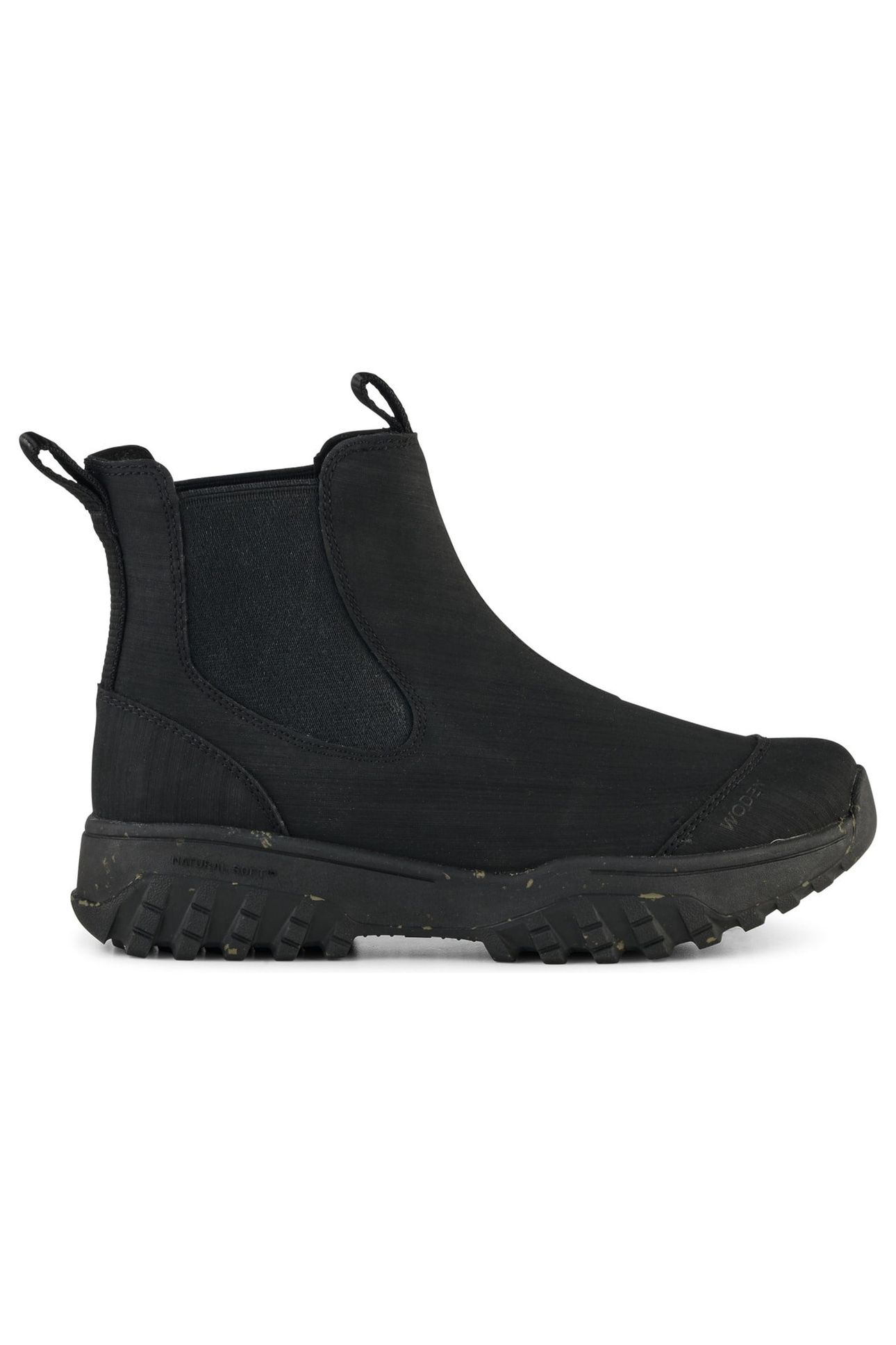 MAGDA RUBBER TRACK BOOT BLACK 1