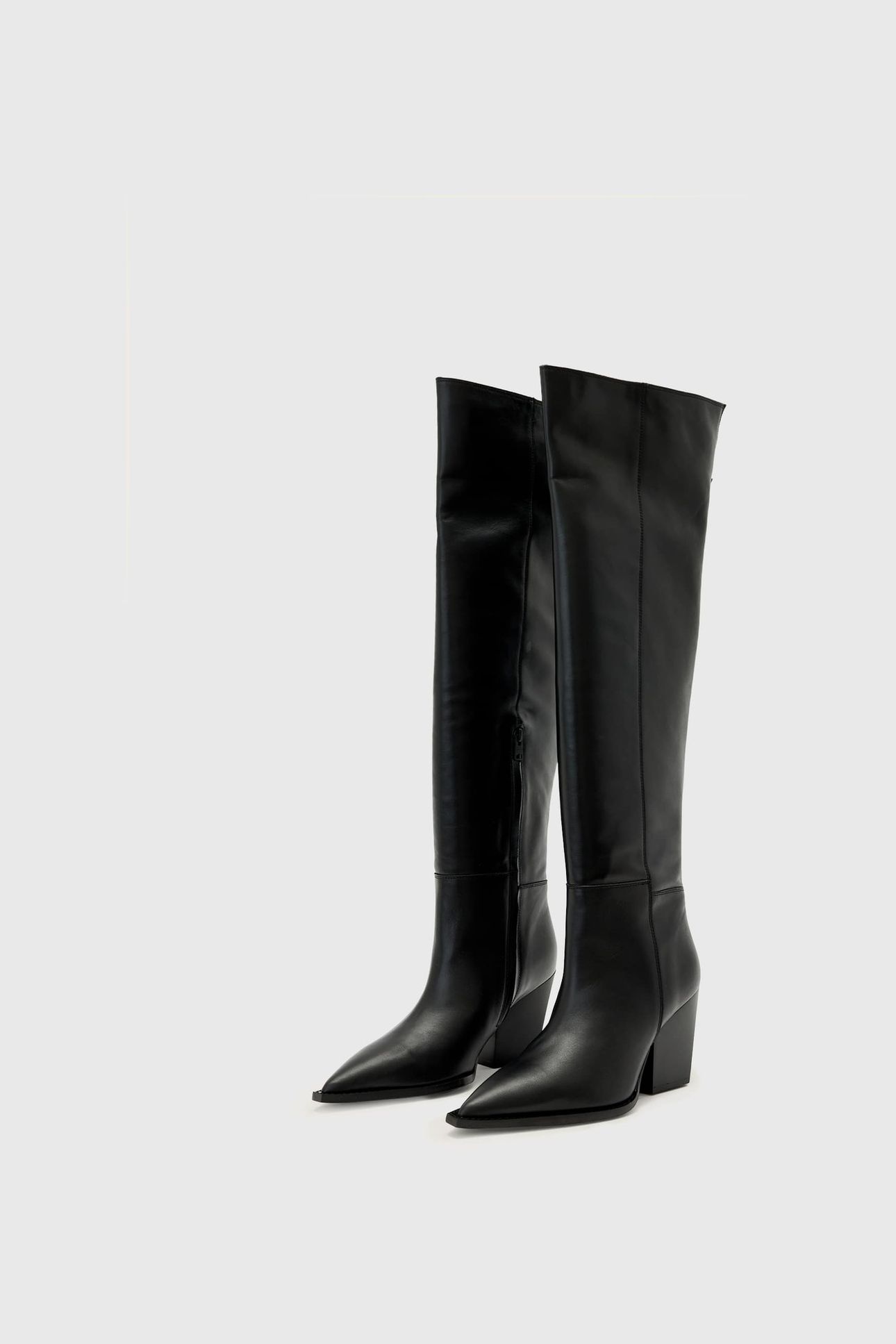 REINA ZIP BOOT BLACK 1