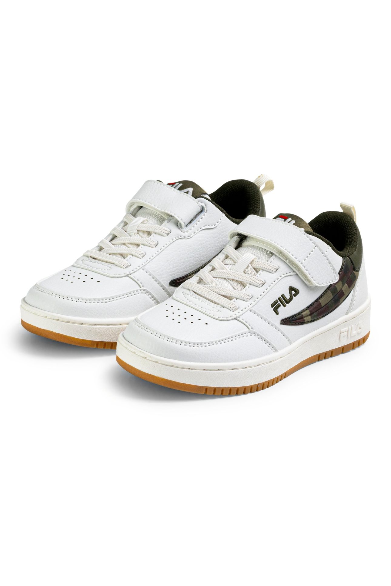 REGA NF PRT VELCRO KIDS WHITE-OLIVE NIGHT 2