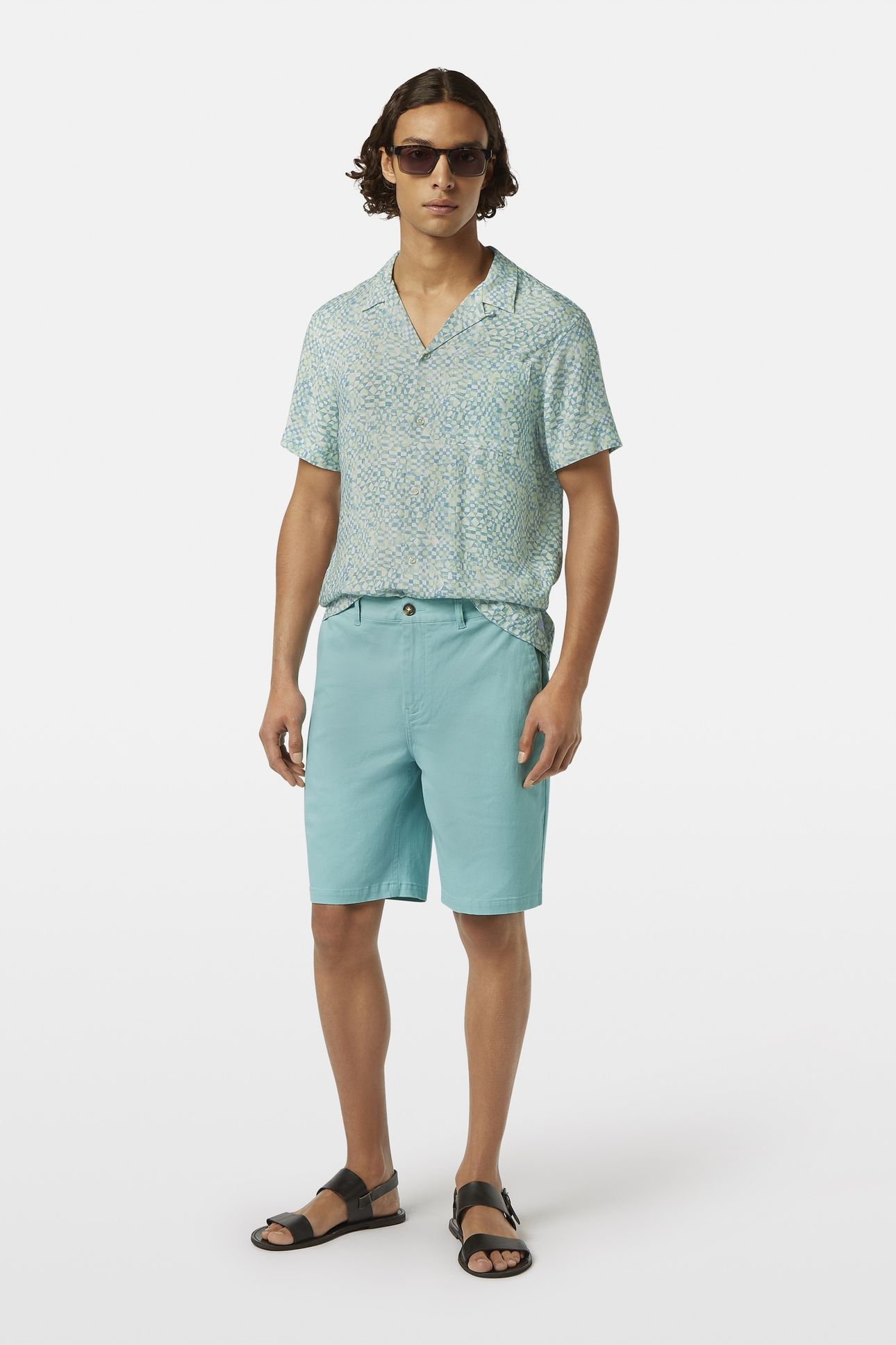 SEASONAL CORE - STUART WASHED COTTON-BLEND TWILL CHINO SHORT 3