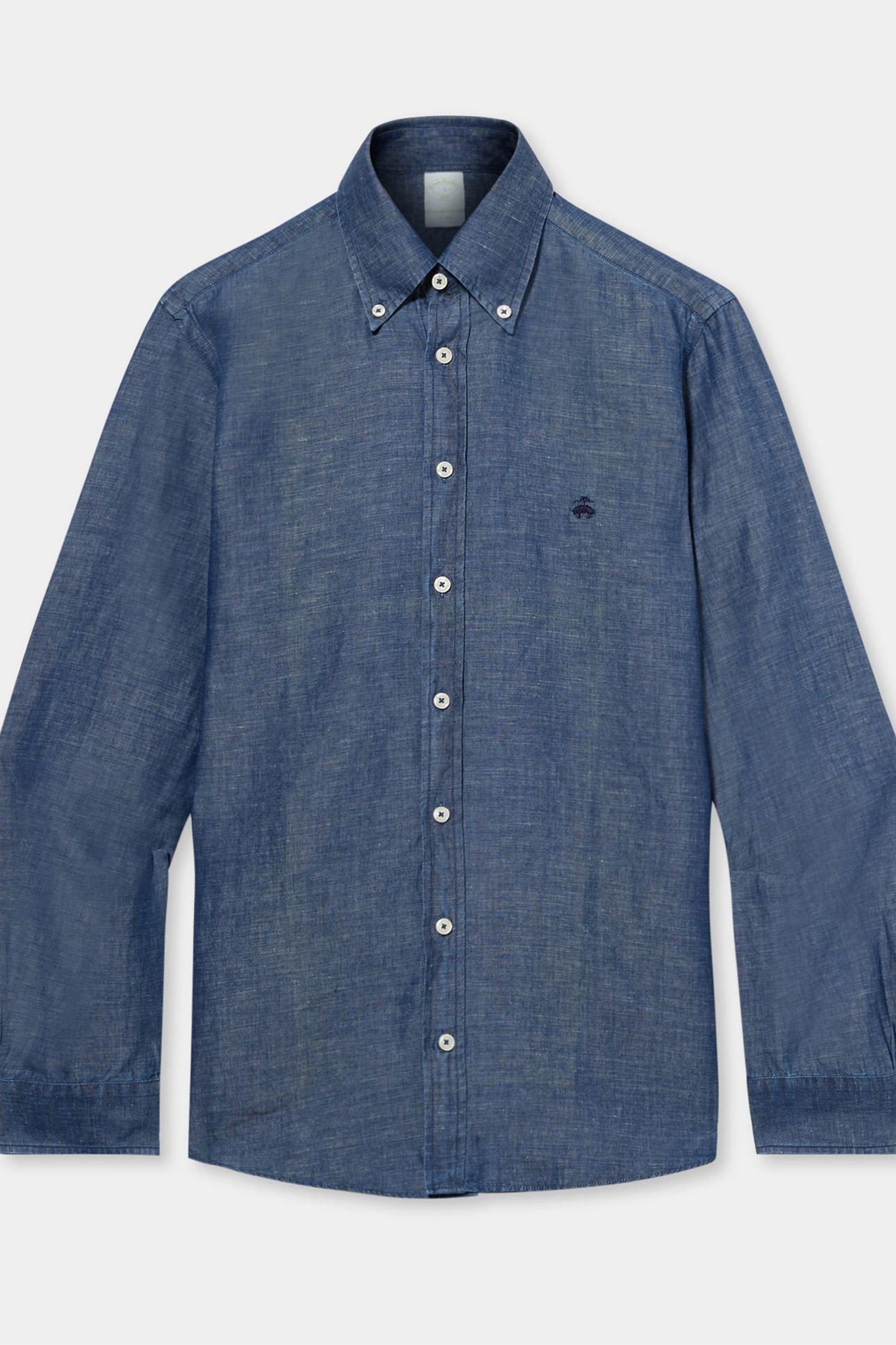 BUTTON-DOWN SHIRT LINEN DENIM 3