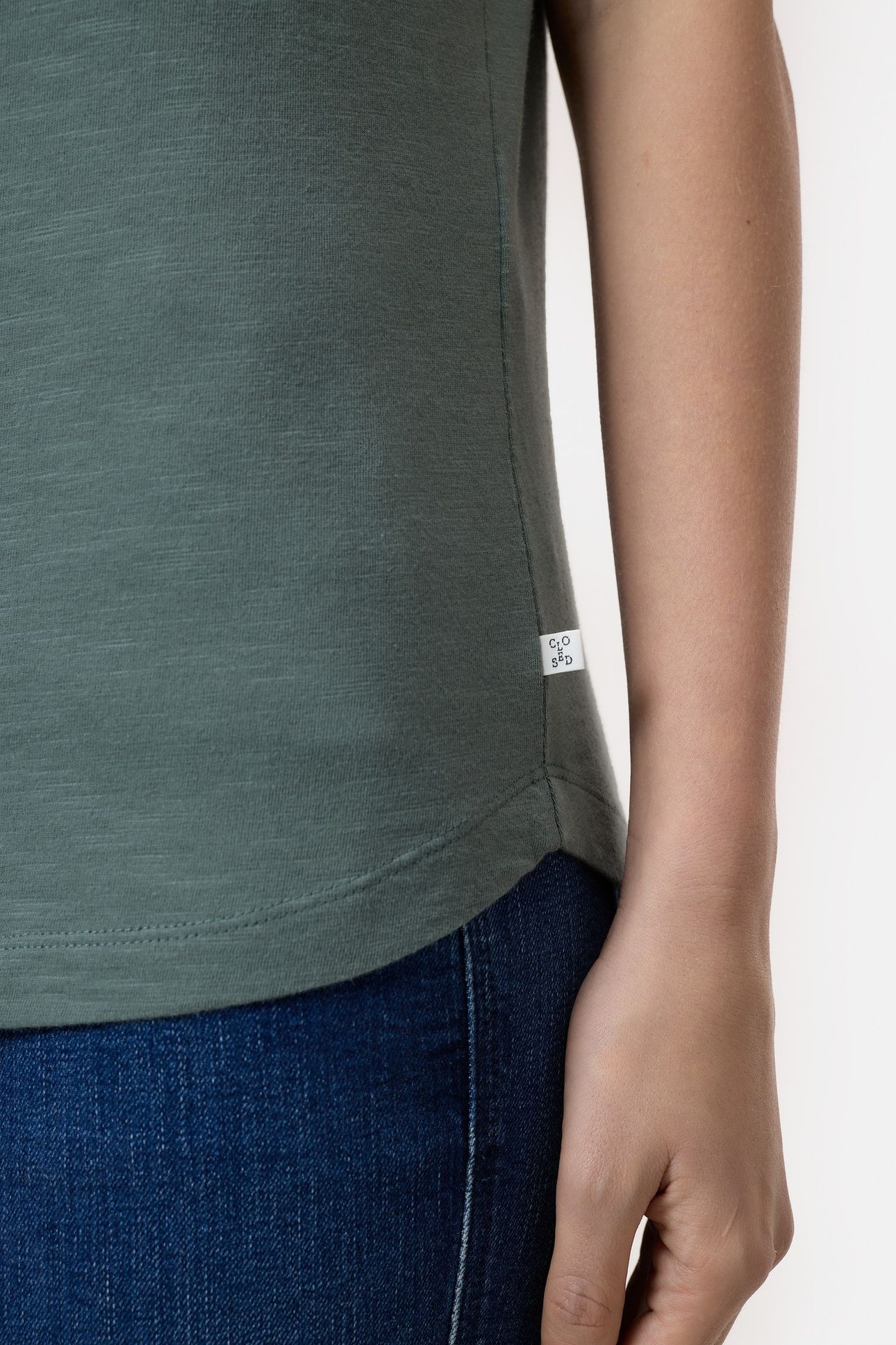 T SHIRT RAGLAN FADED GREEN 5