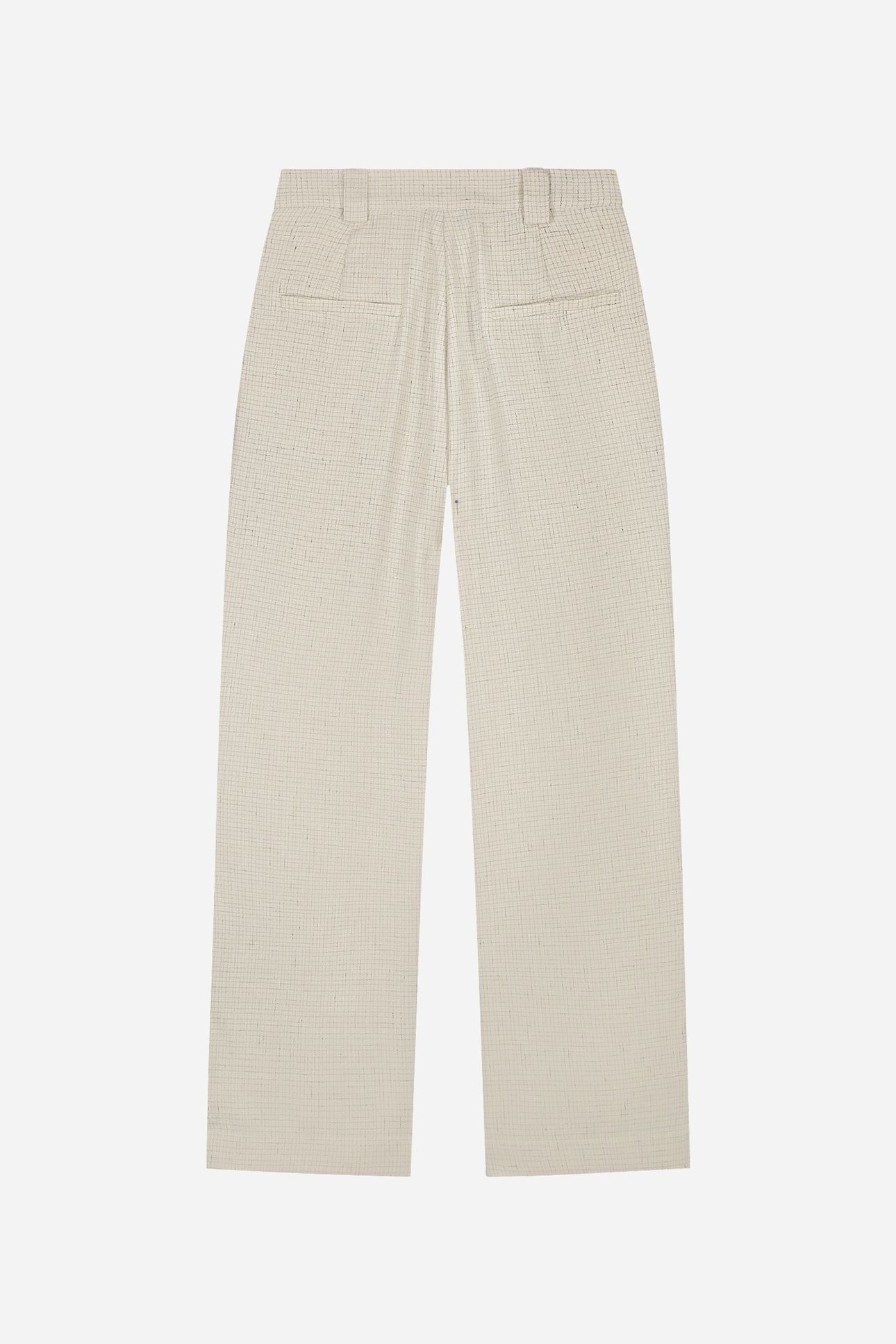 NOUS SOMMES LABELS – RHODIE TWEED PANTS WHITE 5