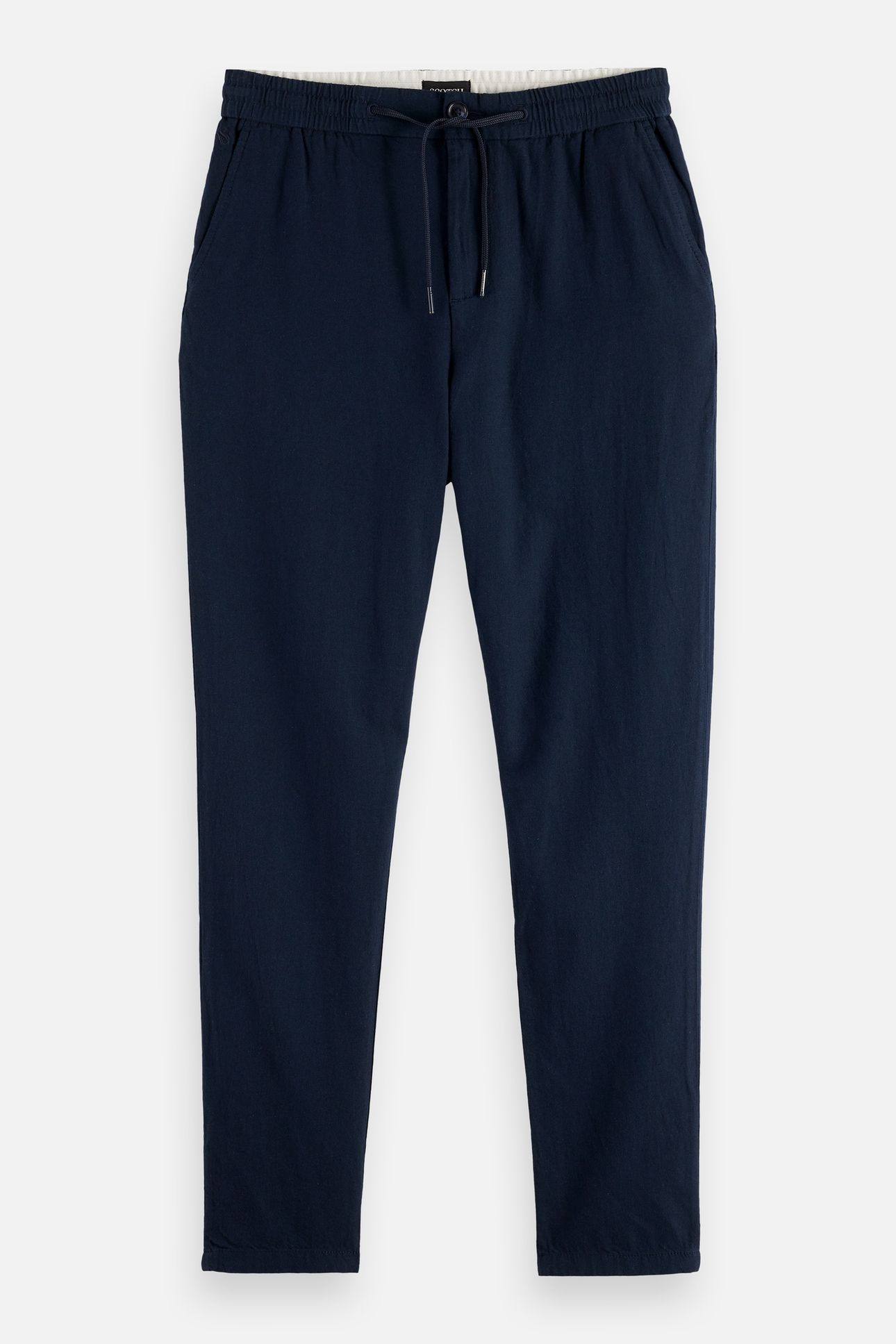 CORE - WARREN - COTTON/ LINEN TWILL JOGGER NAVY 1