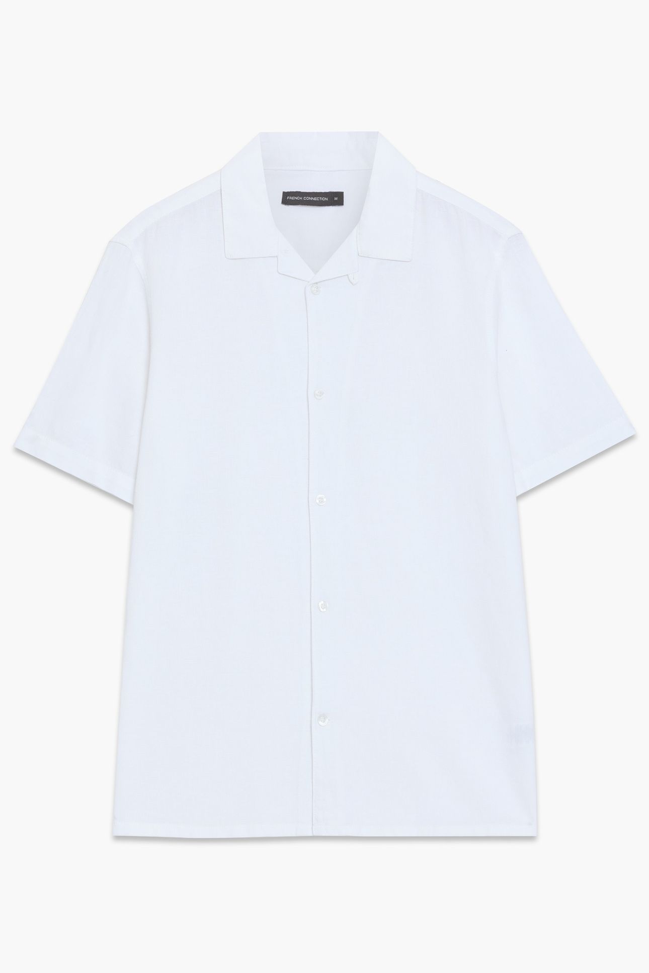 LINEN REVERE SS WHITE 1