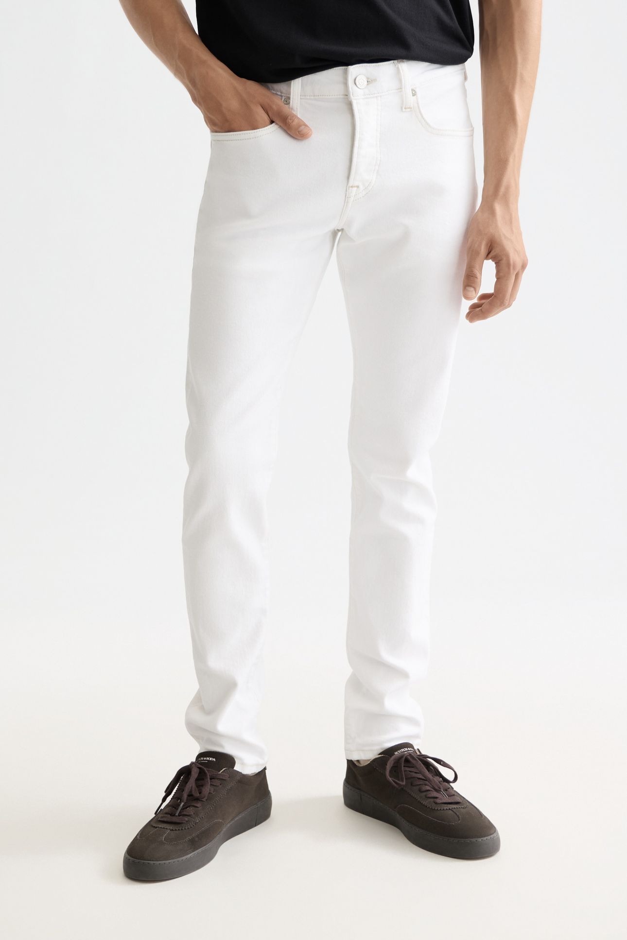 CORE RALSTON REGULAR SLIM JEANS COOL WHITE WHITE/PASTEL 2