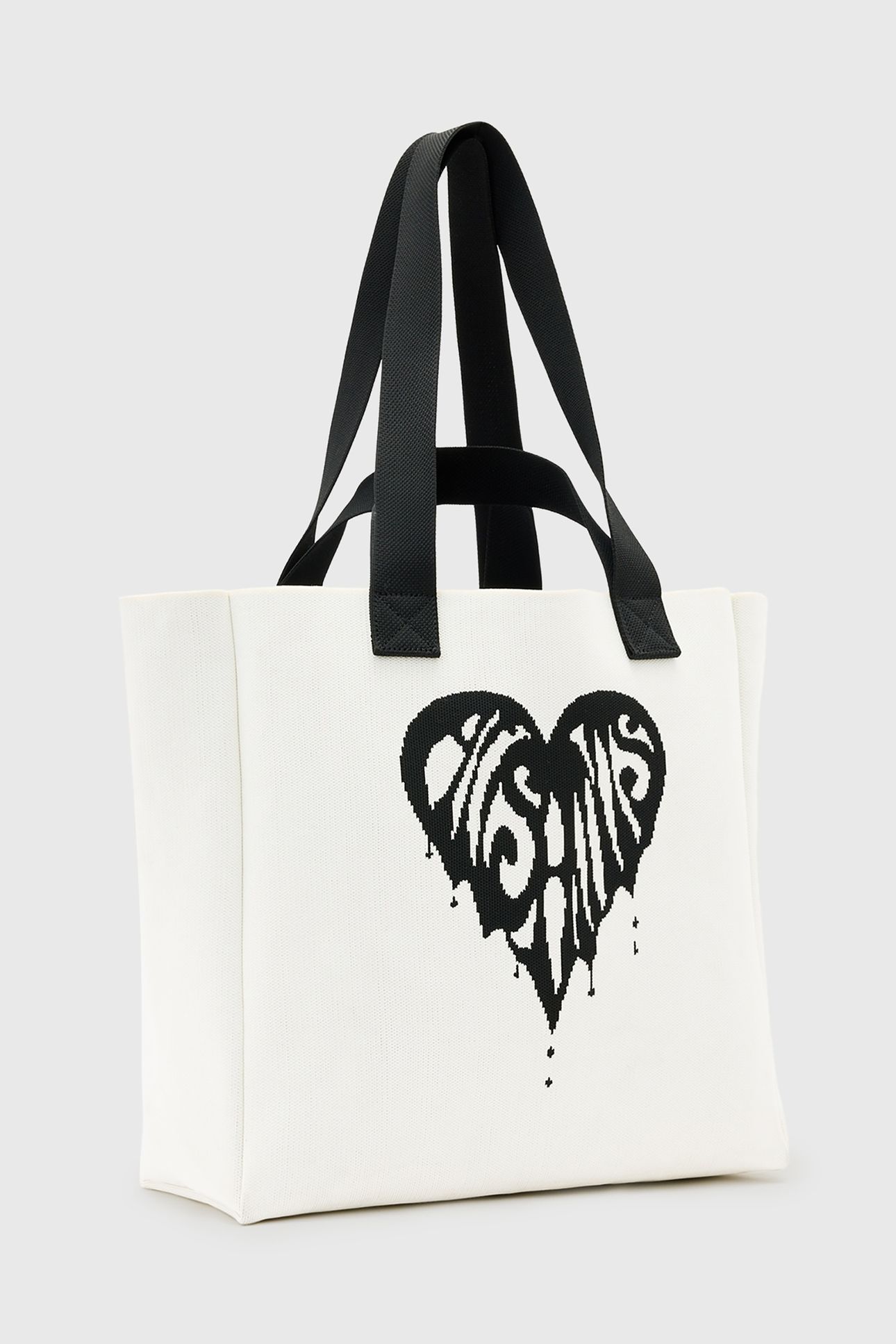 IZZY HEART E/W TOTE WHITE 3