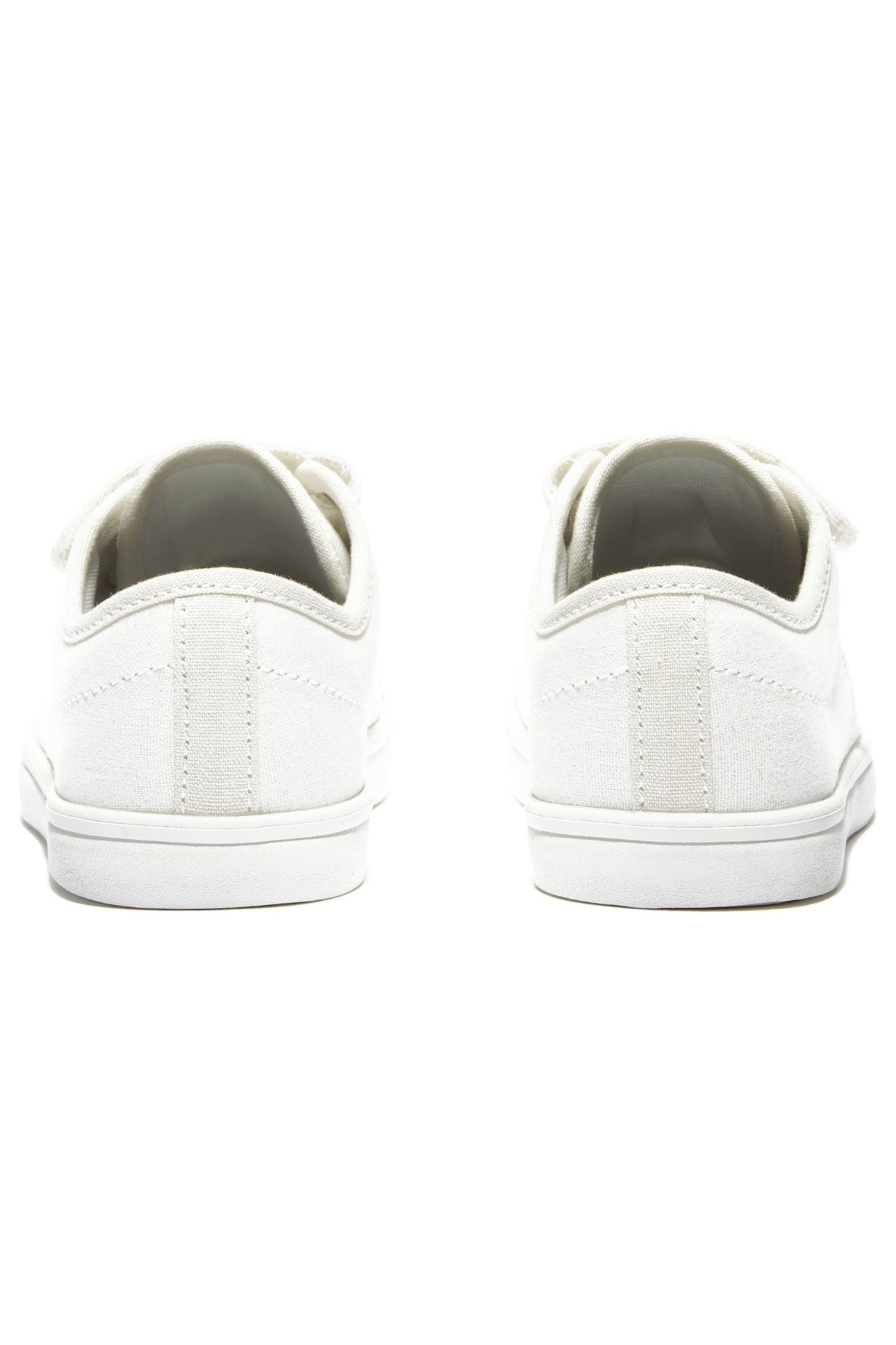SKAPE PARK LOW HOOK & LOOP SNEAKER WHITEOUT CANVAS 6