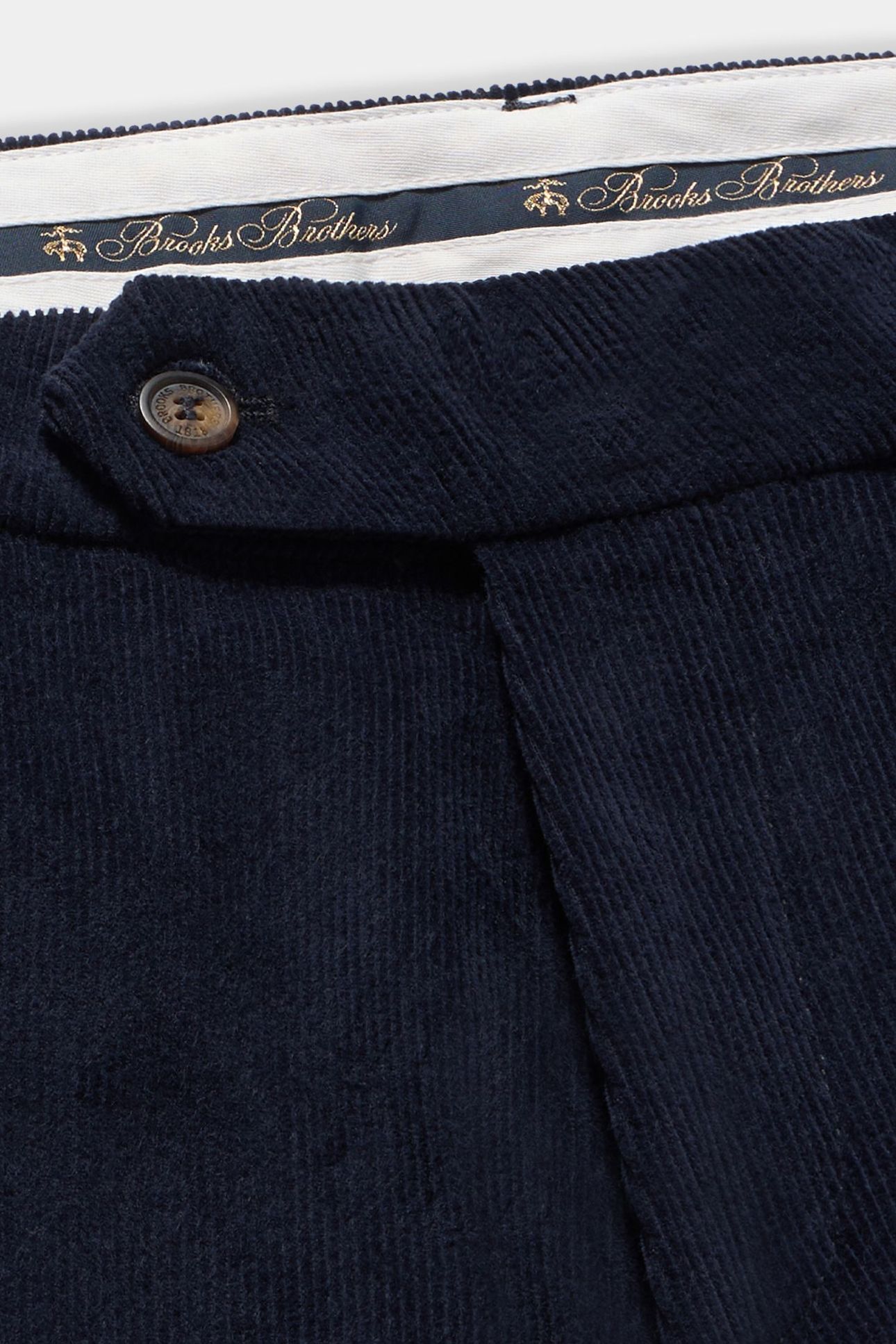 SLIM FIT COTTON CORDUROY CHINOS NAVY 6