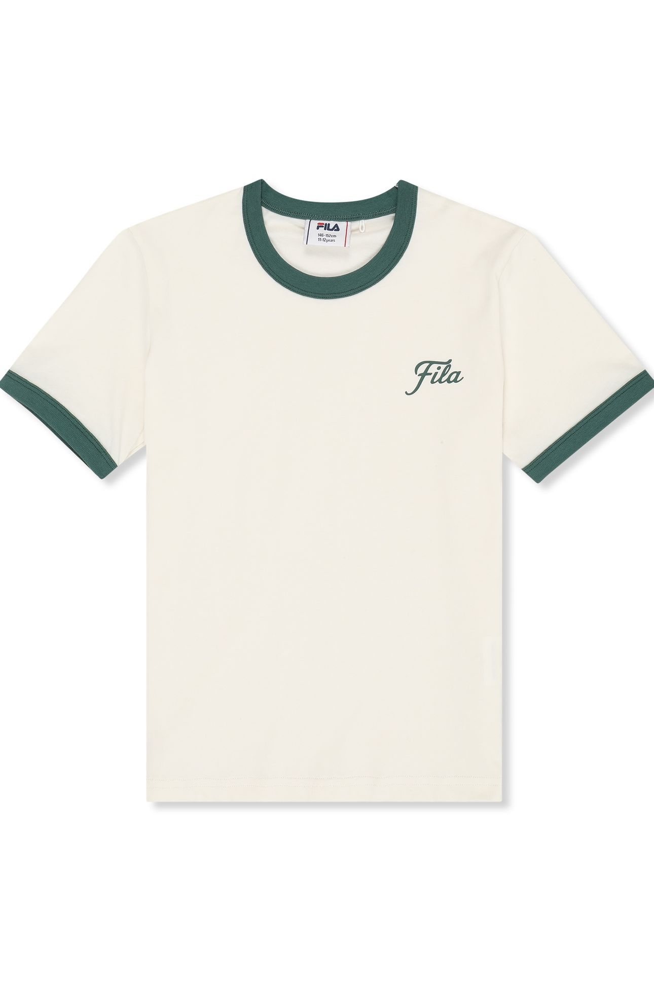 MARLIA REGULAR GRAPHIC RINGER T-SHIRT EGRET 1
