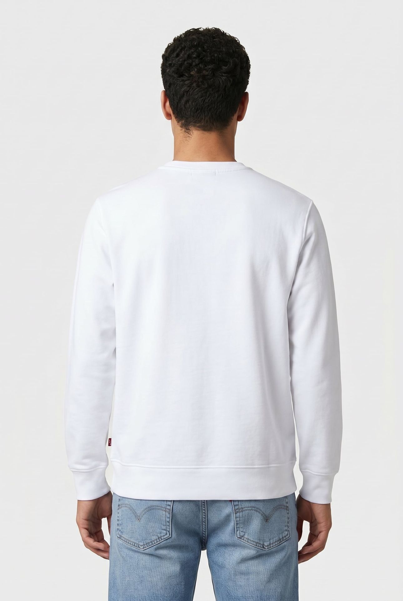 GRAPHIC SWEATSHIRT SPORTSWEAR B.R.W. WHITE 2