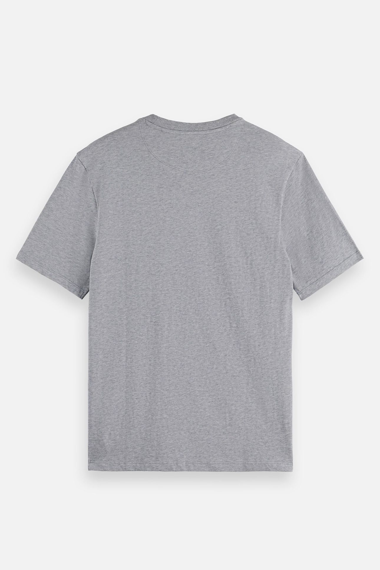 NOS CHEST LOGO REGULAR-FIT T-SHIRT LIGHT PASTEL GREY 5