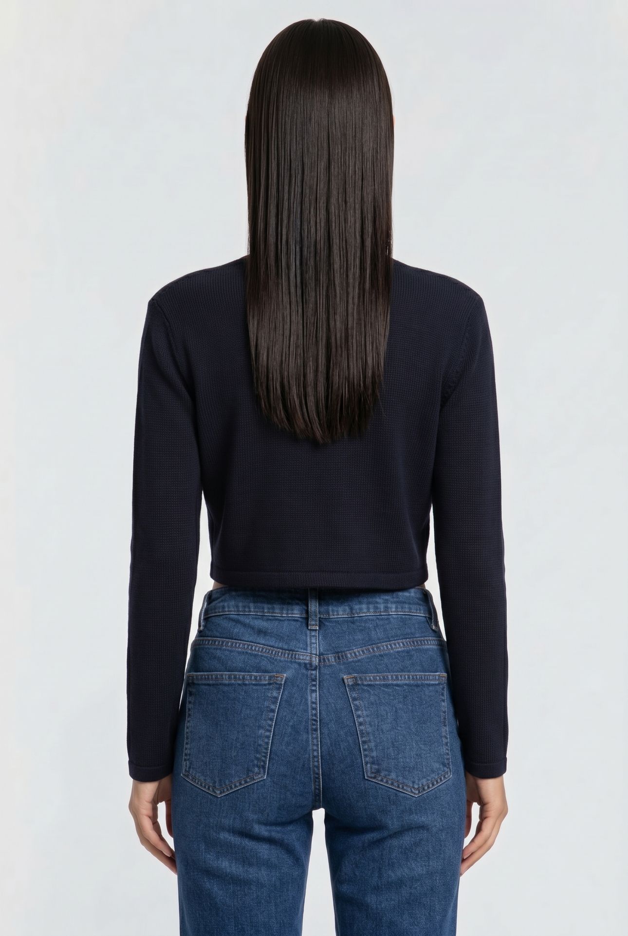 COMMA CARDIGAN DARK-BLUE 2