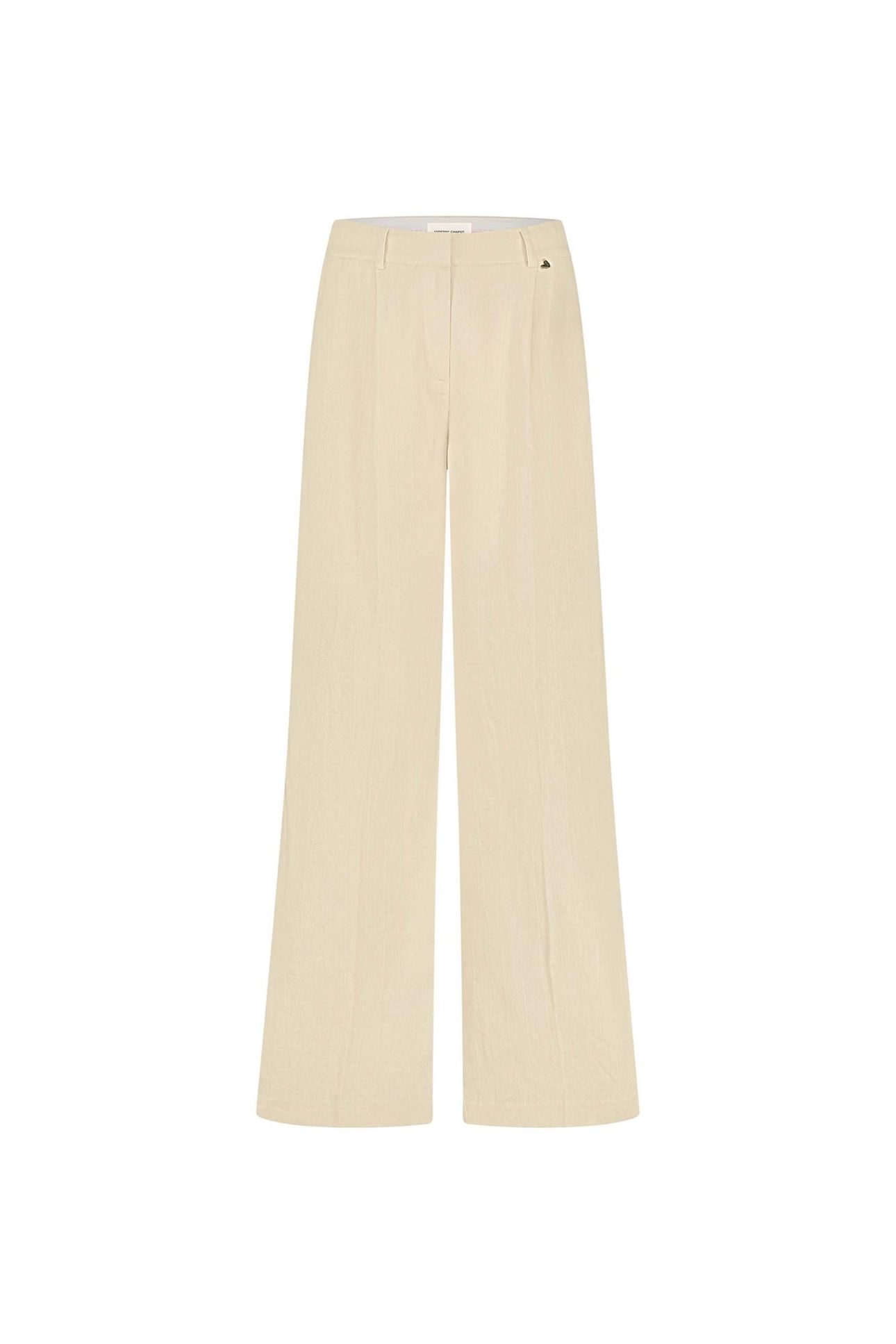NURA PLEATED TROUSERS LATTE 4
