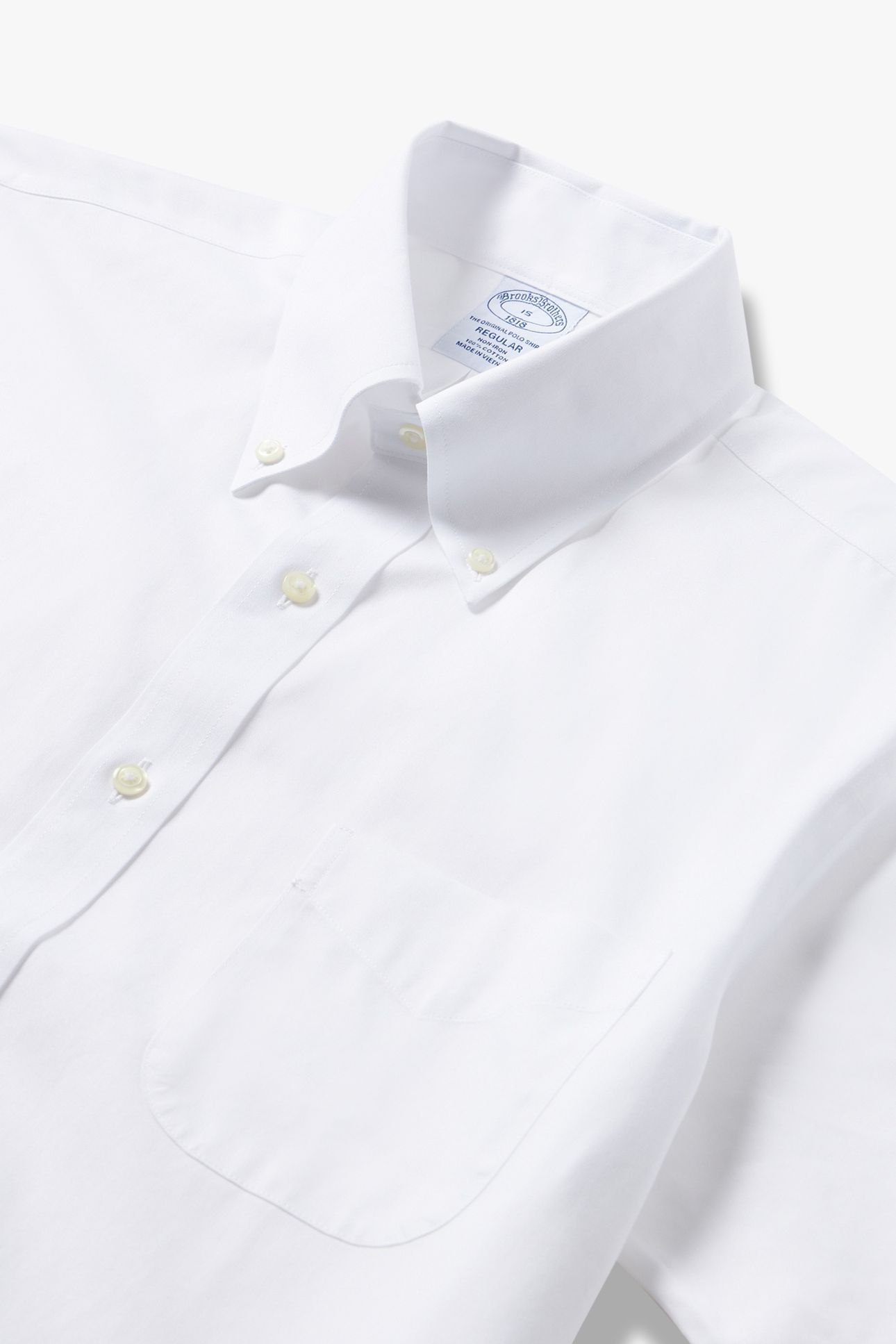 NON-IRON REGULAR SHIRT WHITE 2