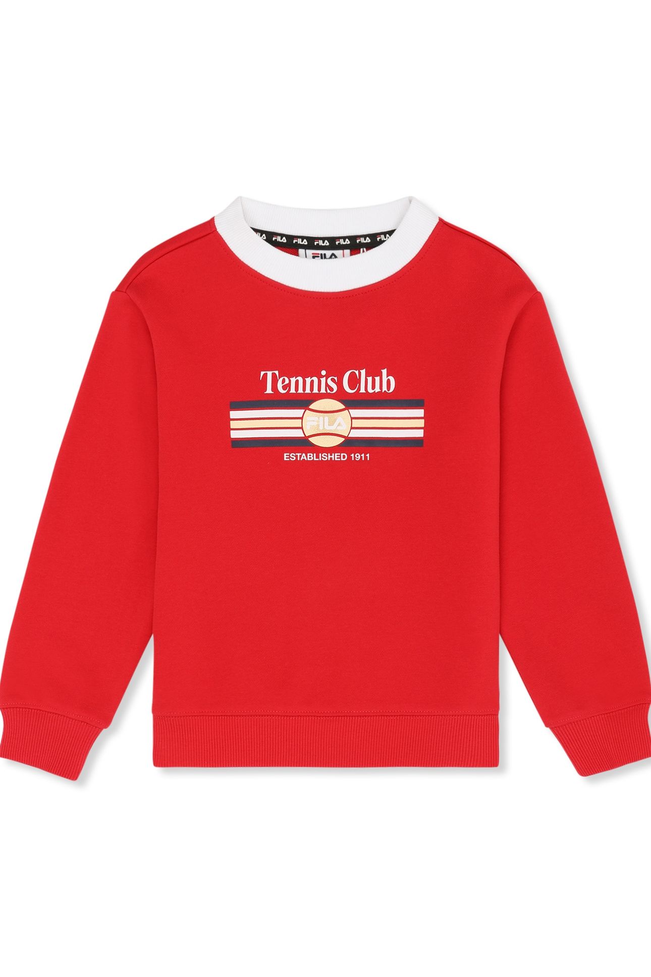 COLTANO REGULAR GRAPHIC SWEATSHIRT TRUE RED 1