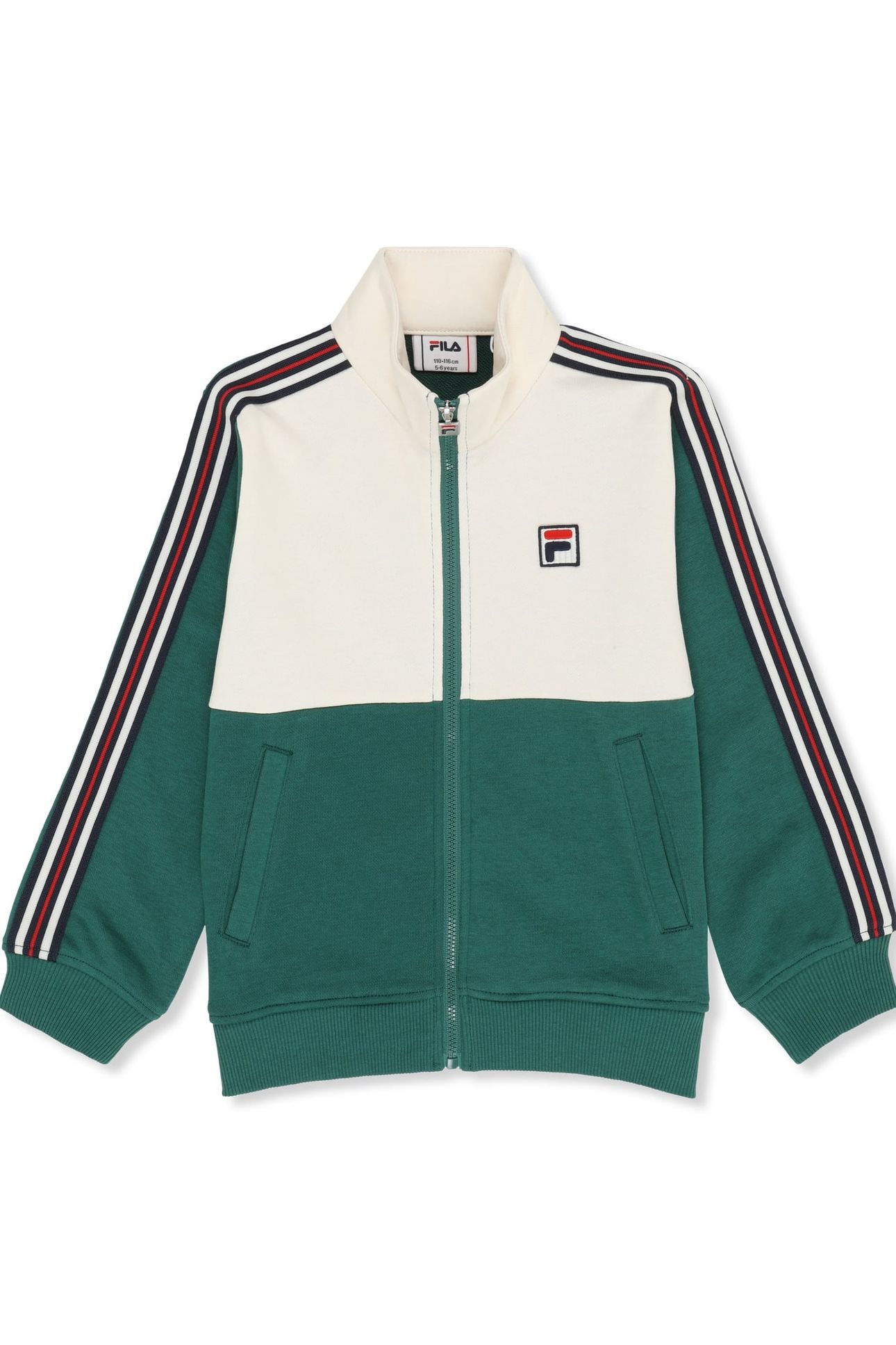 MONTEREGGI REGULAR HERITAGE TAPE TRACK JACKET POSY GREEN-EGR 1