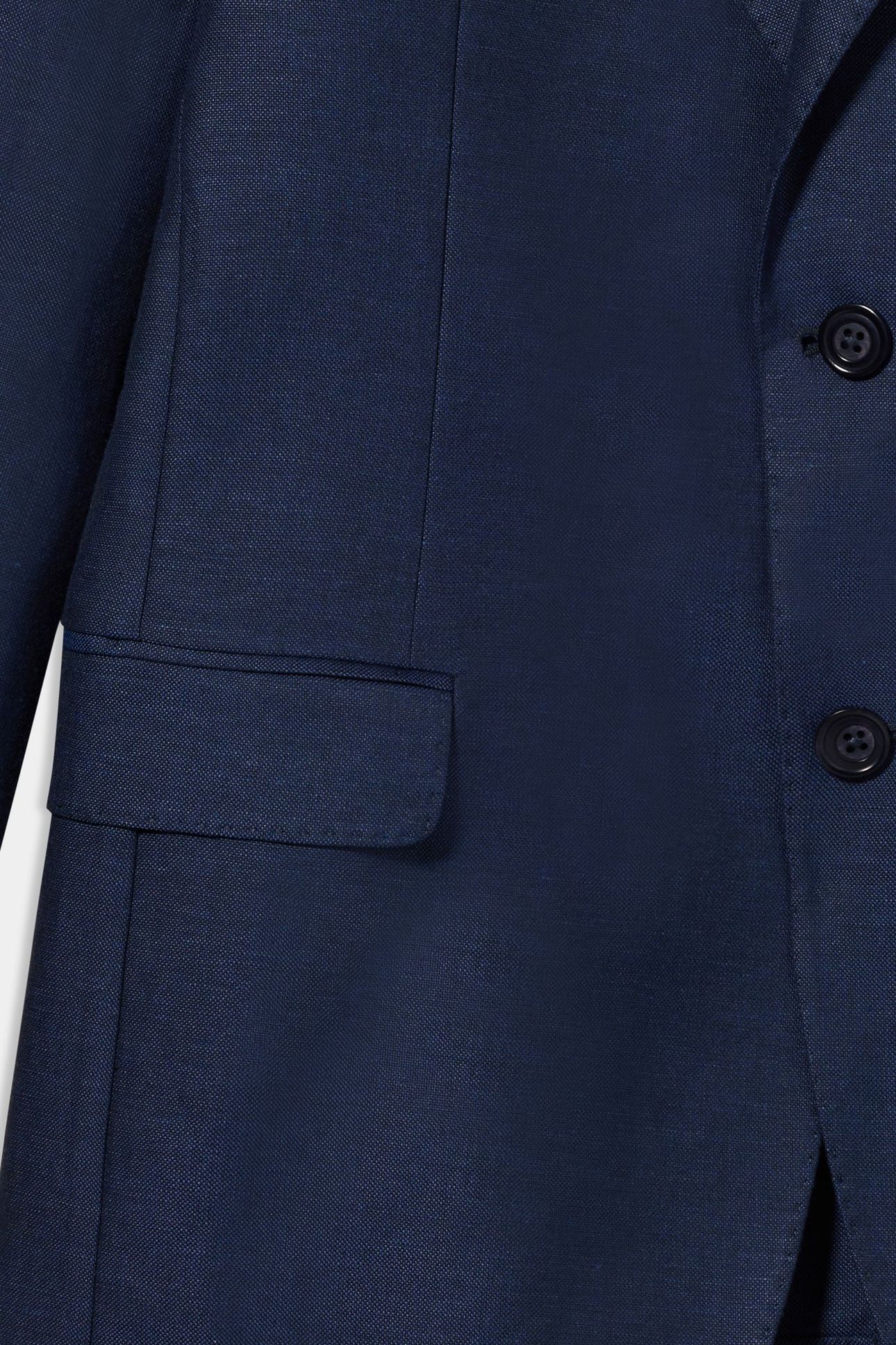 JACKET REGULAR LINING LINEN BLUE 4