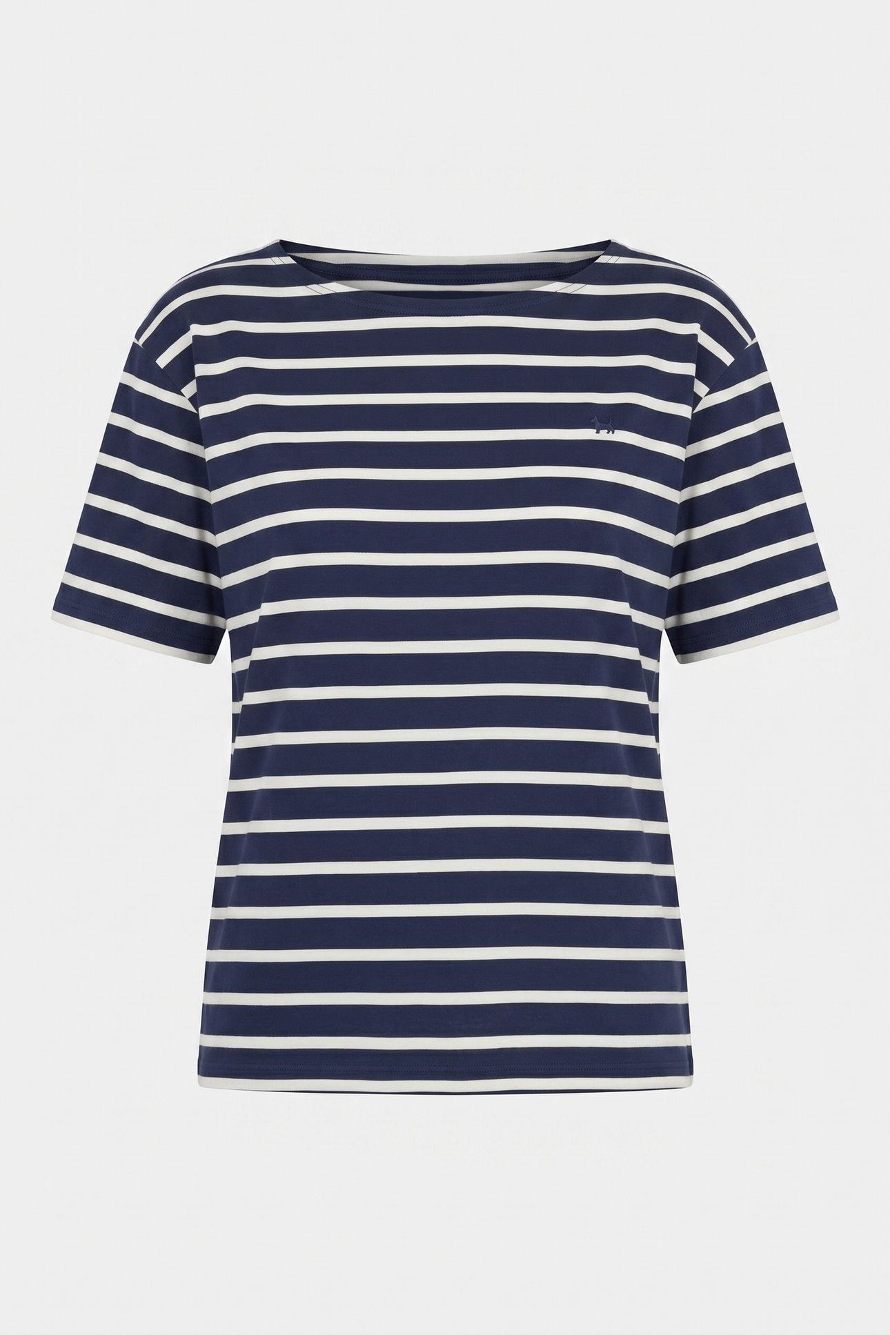 LOGOED T-SHIRT COTTON WHITE 5