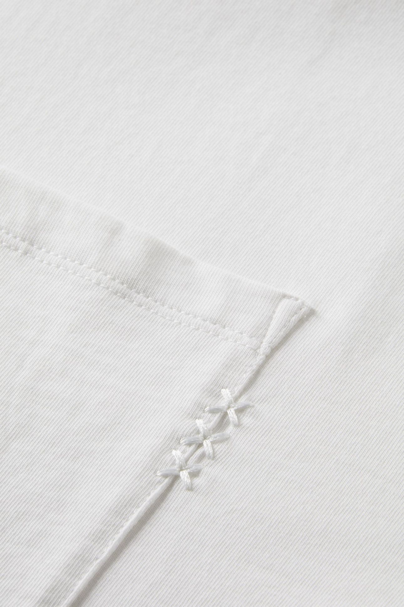 CORE - 3 CROSSES LOOSE FIT POCKET T-SHIRT WHITE TRADITIONAL 7