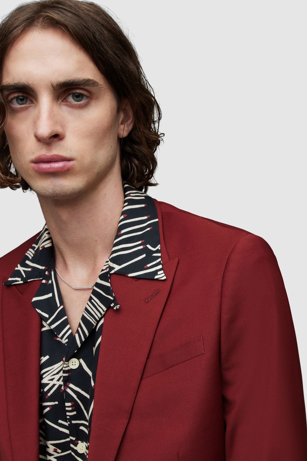 RAIDES BLAZER DULLED RED 9
