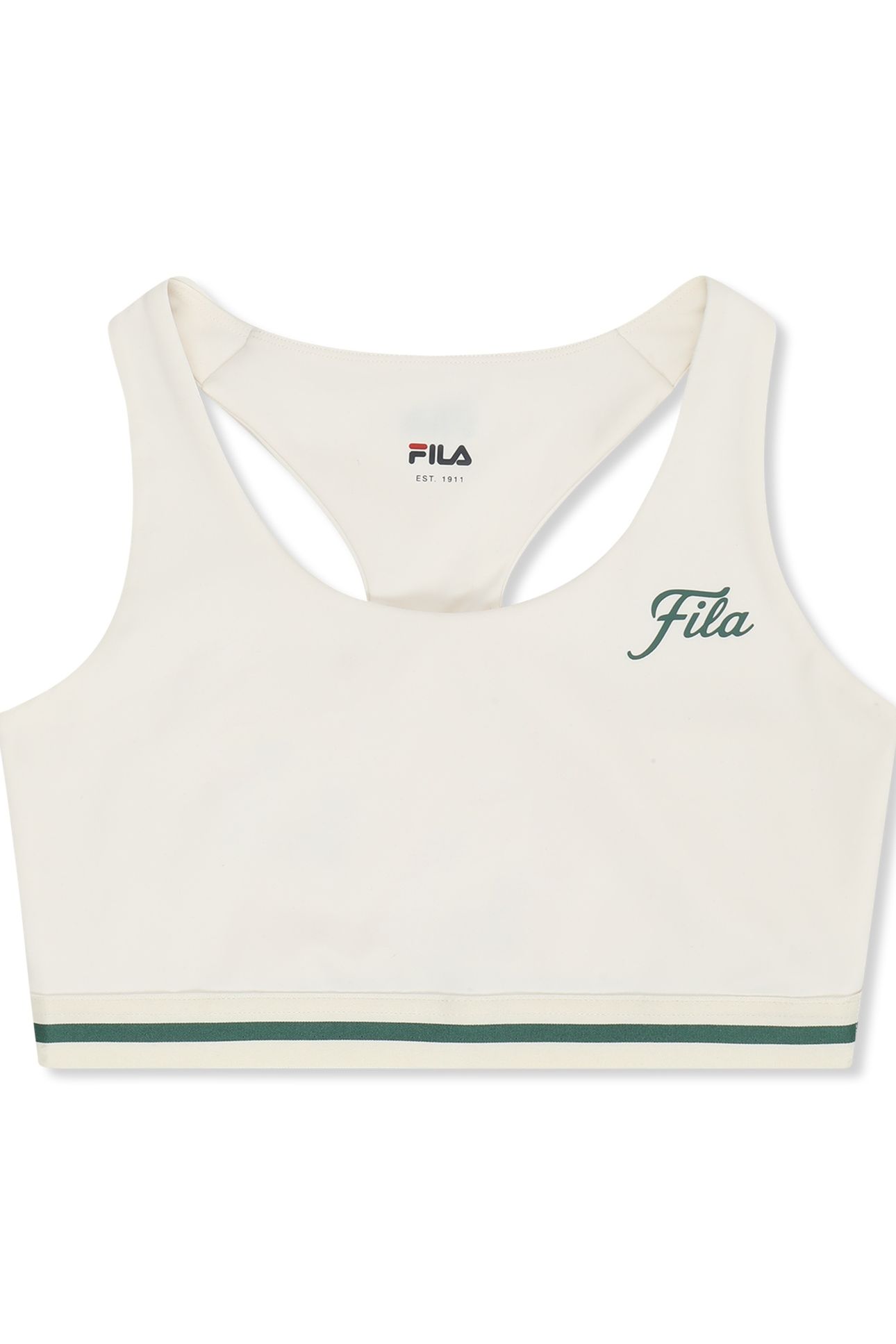 LUNATA GRAPHIC TAPED BRA TOP EGRET 4