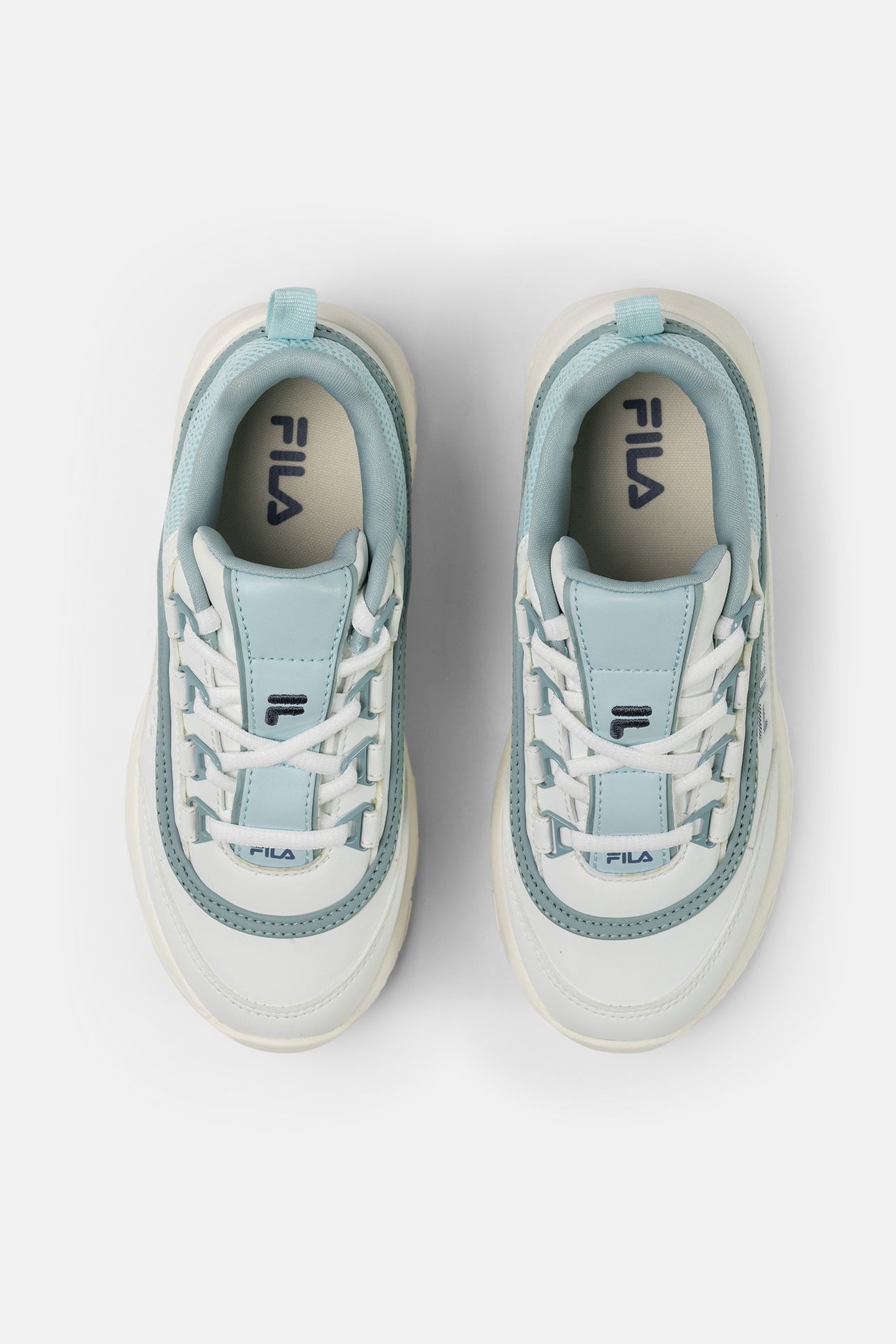 STRADA LOGO KIDS WHITE-BLUE GLOW-MARSHMALLOW 5