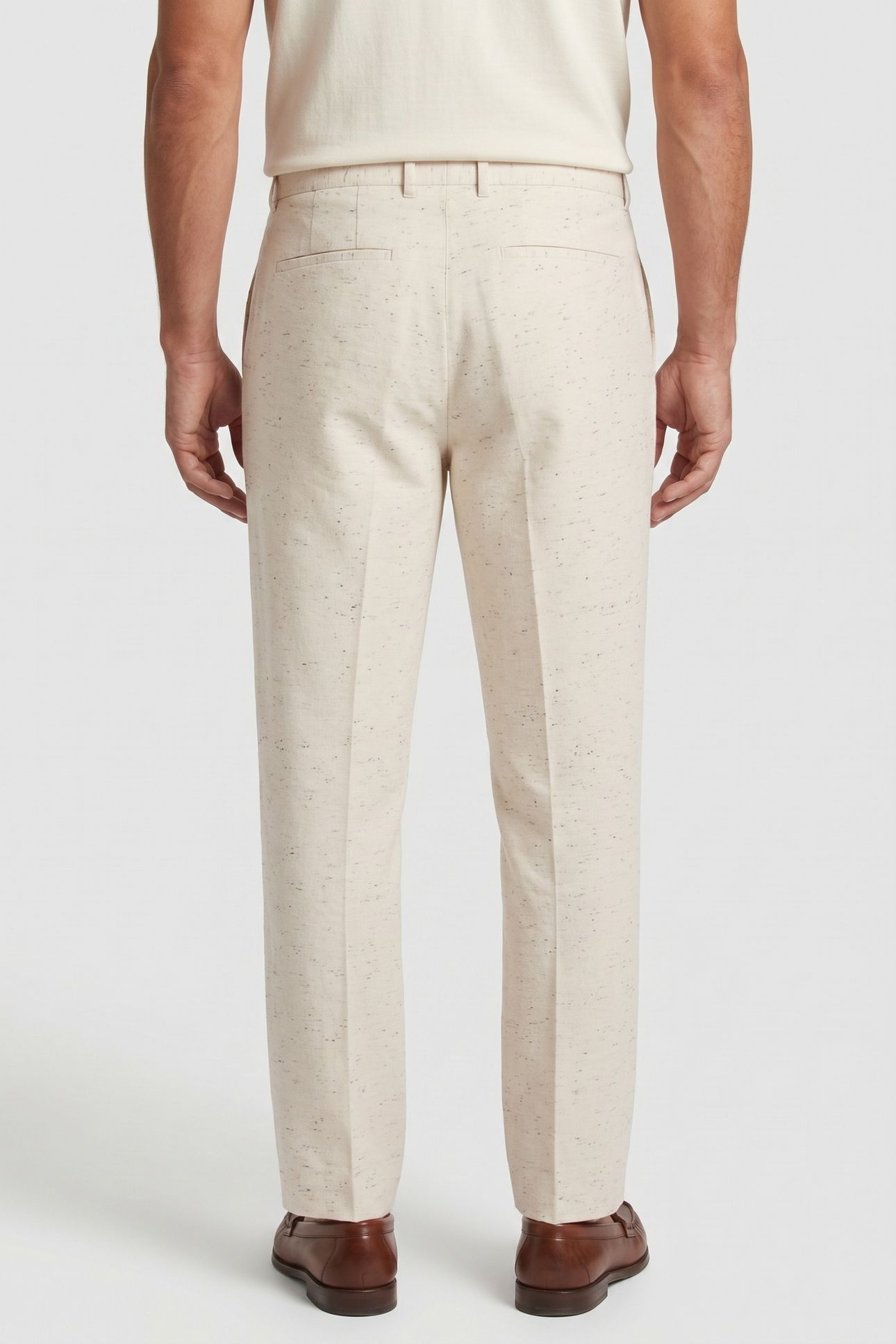 DUNCAN PANTS - EXTENDED WAIST BAND PANTS CHALK 2