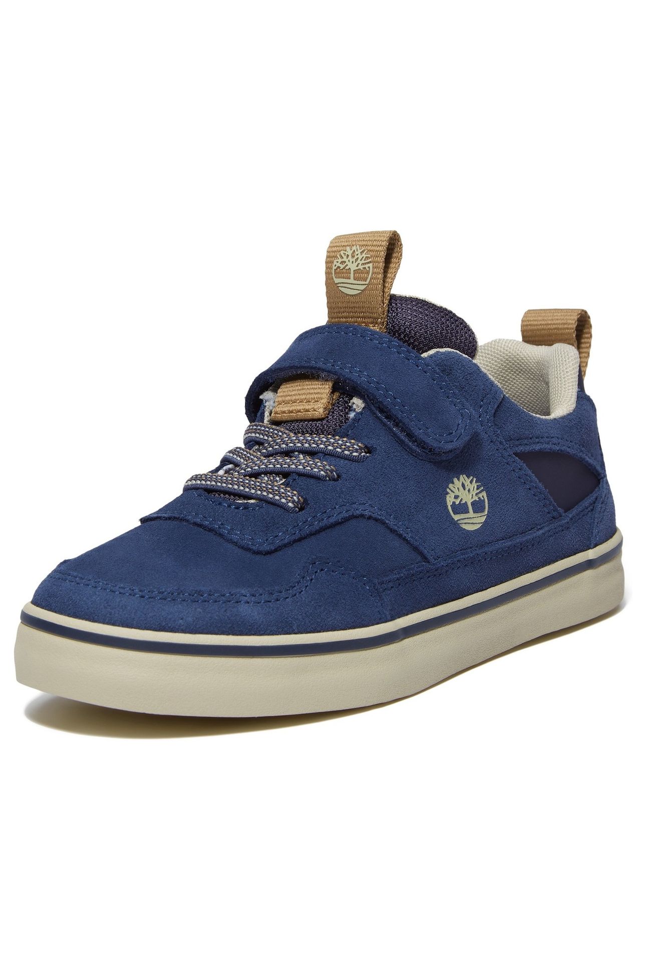 STONE JUMP LOW HOOK & LOOP SNEAKER DARK BLUE SUEDE 3