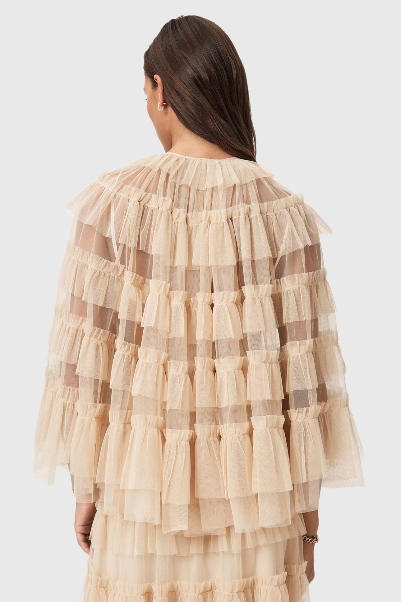 AUDE RUFFLE CAPE BLUSH PINK 5