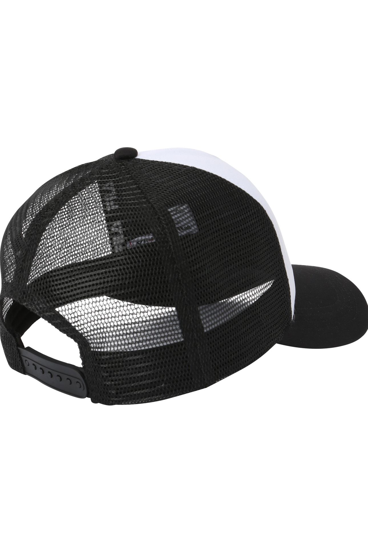 BARGANA TRUCKER CAP BLACK-BRIGHT WHITE 3