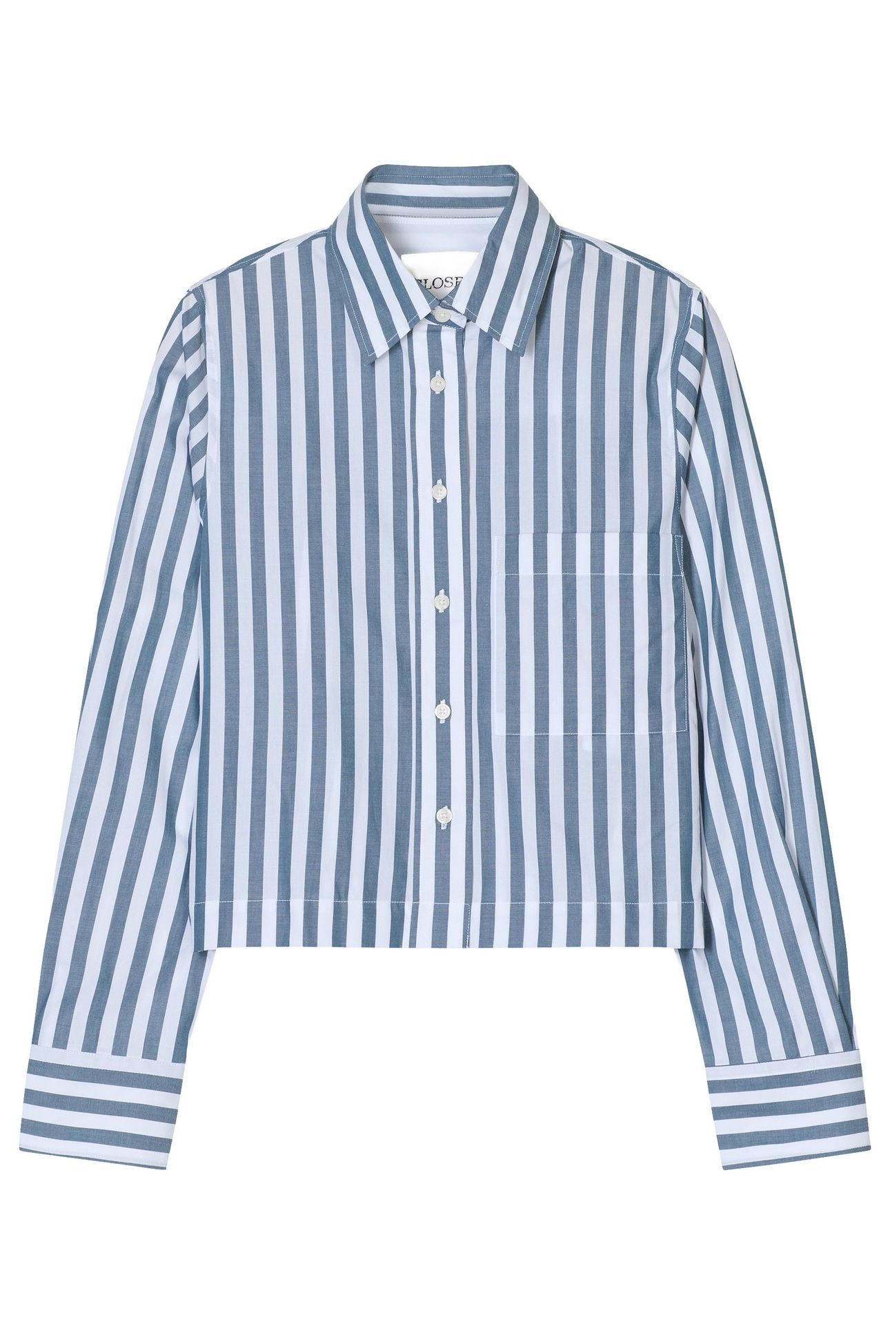 CROPPED CLASSIC SHIRT LED GREY 6