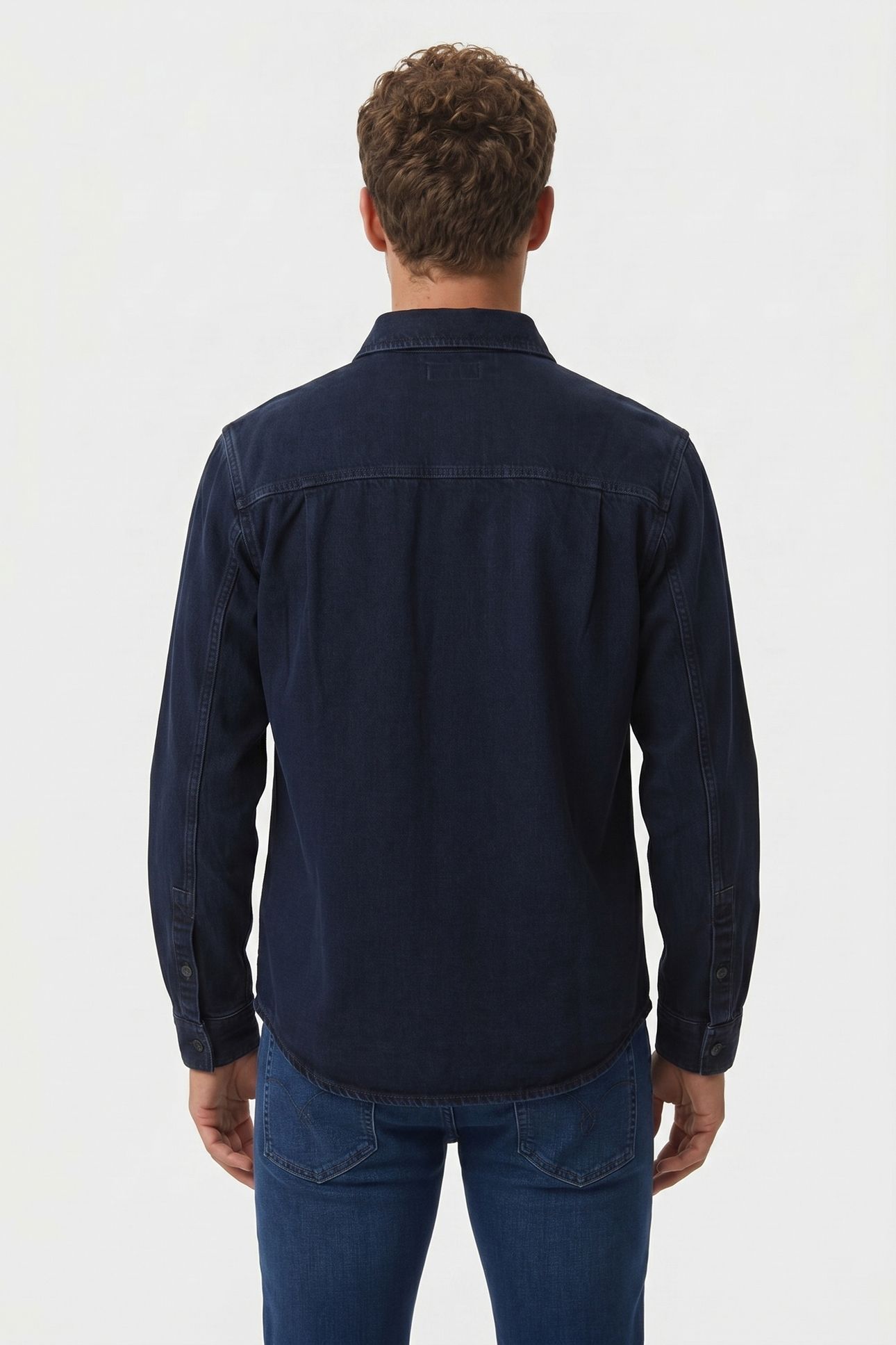 BLUE BLACK STONE 90S SHIRT BLUE BLACK STONE 2