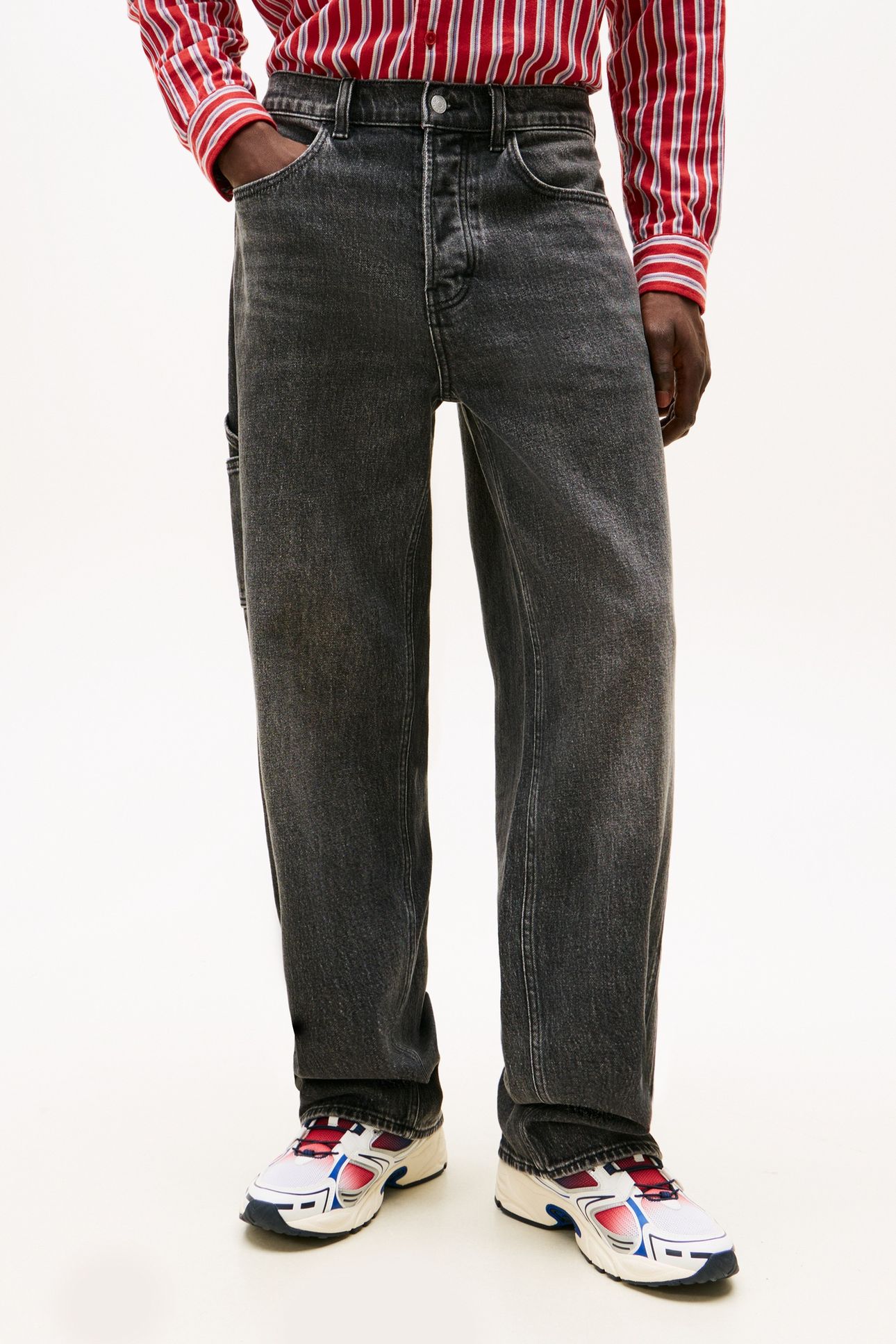 JAIMIE RELAXED STRAIGHT JEANS PANTOLON DENIM BLACK 1