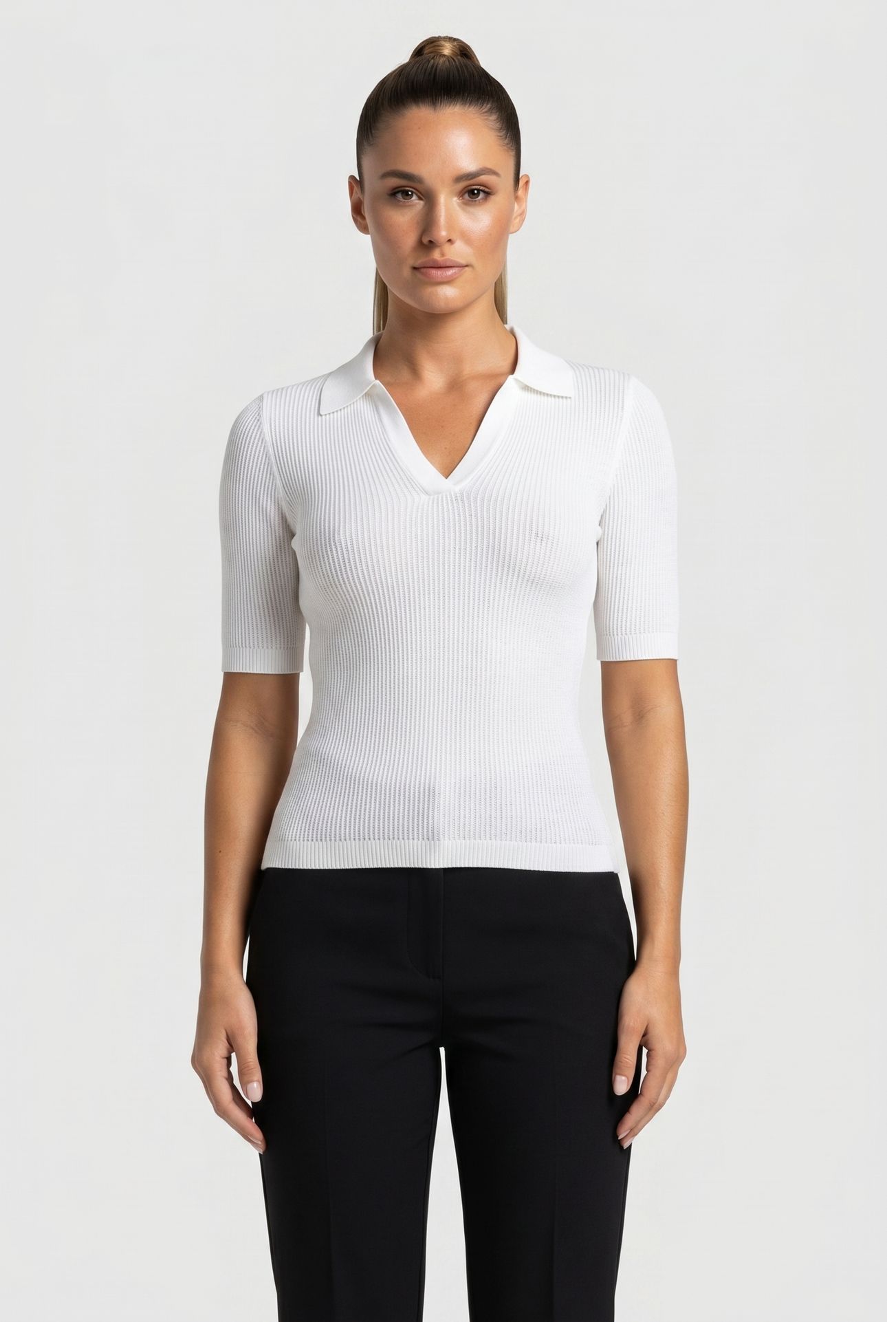 COMMA PULLOVER WHITE 1