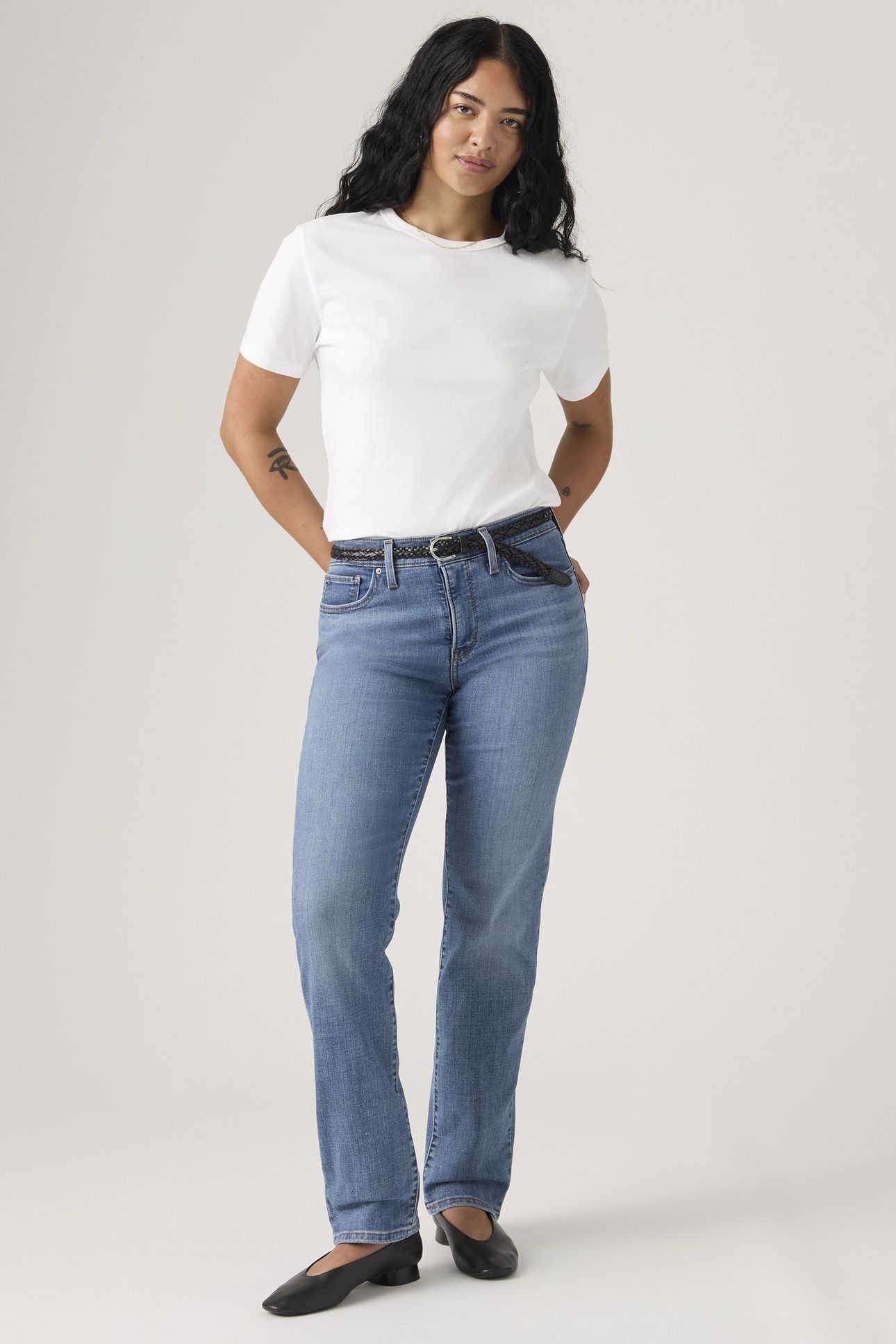 314 SHAPING STRAIGHT JEANS 2