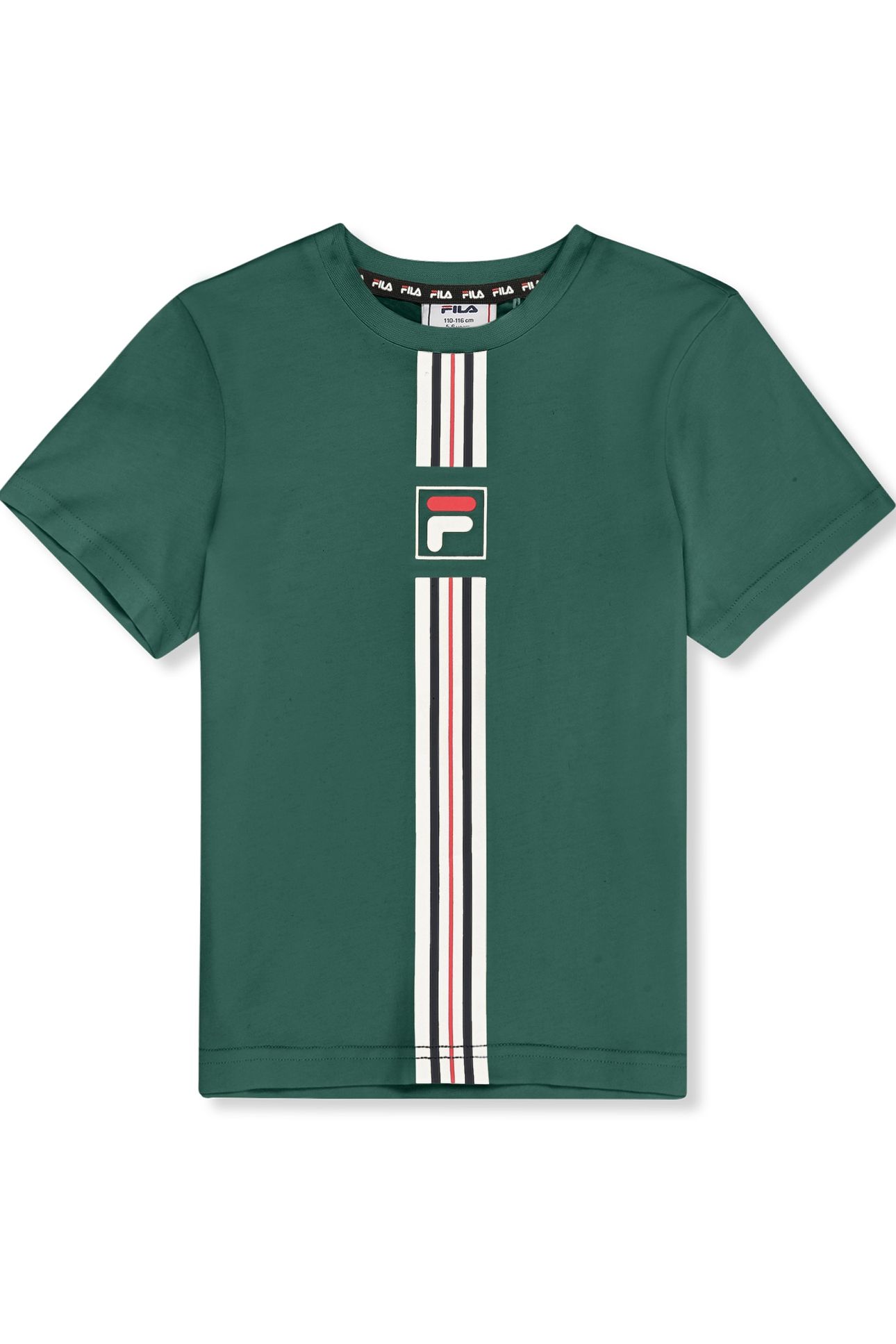 MONTEREGGI REGULAR HERITAGE TAPE T-SHIRT POSY GREEN 1