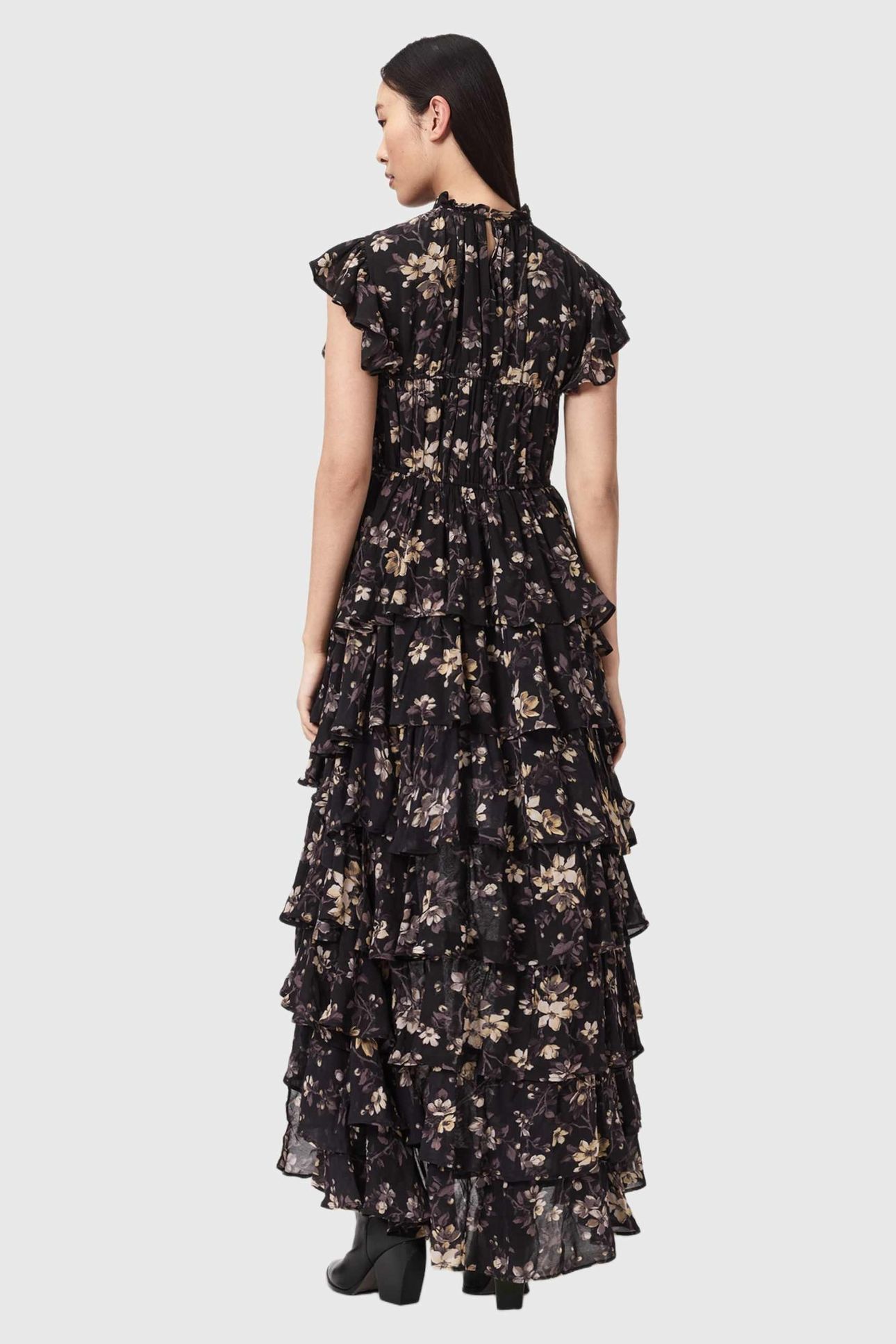 SHAELA DRESS VINE BLACK 4