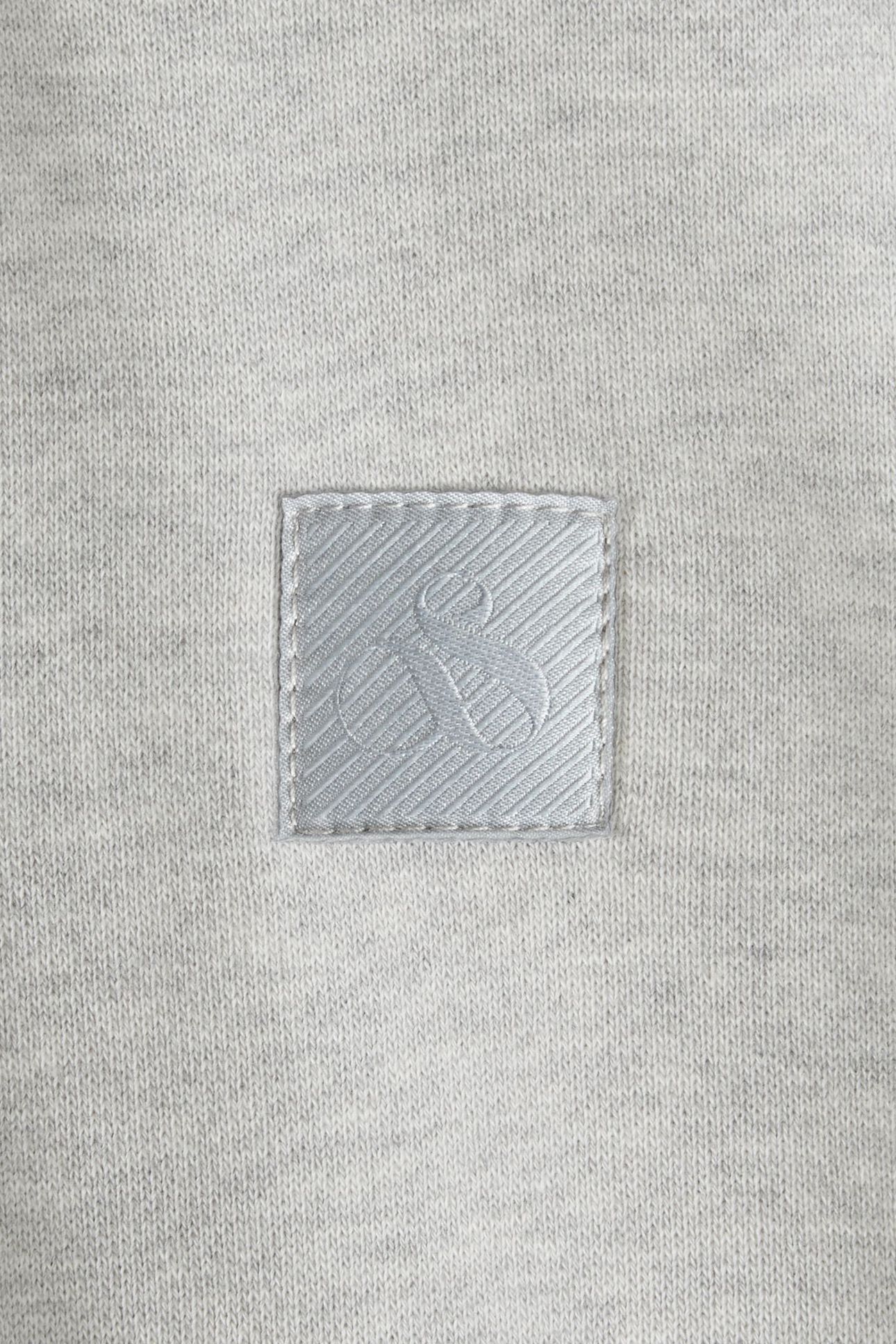 CORE - LOGO HOODIE GREY MELANGE 7