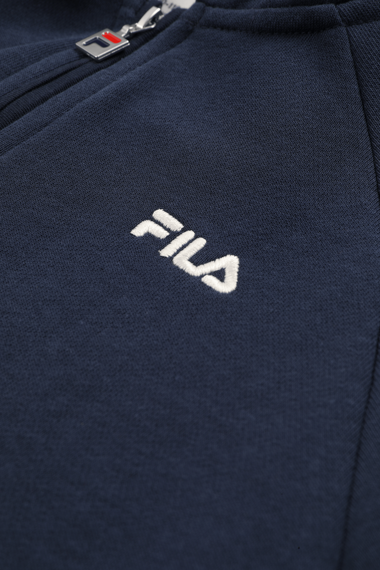 NUGOLA REGULAR HOODED TRACK JACKET BLACK IRIS 3