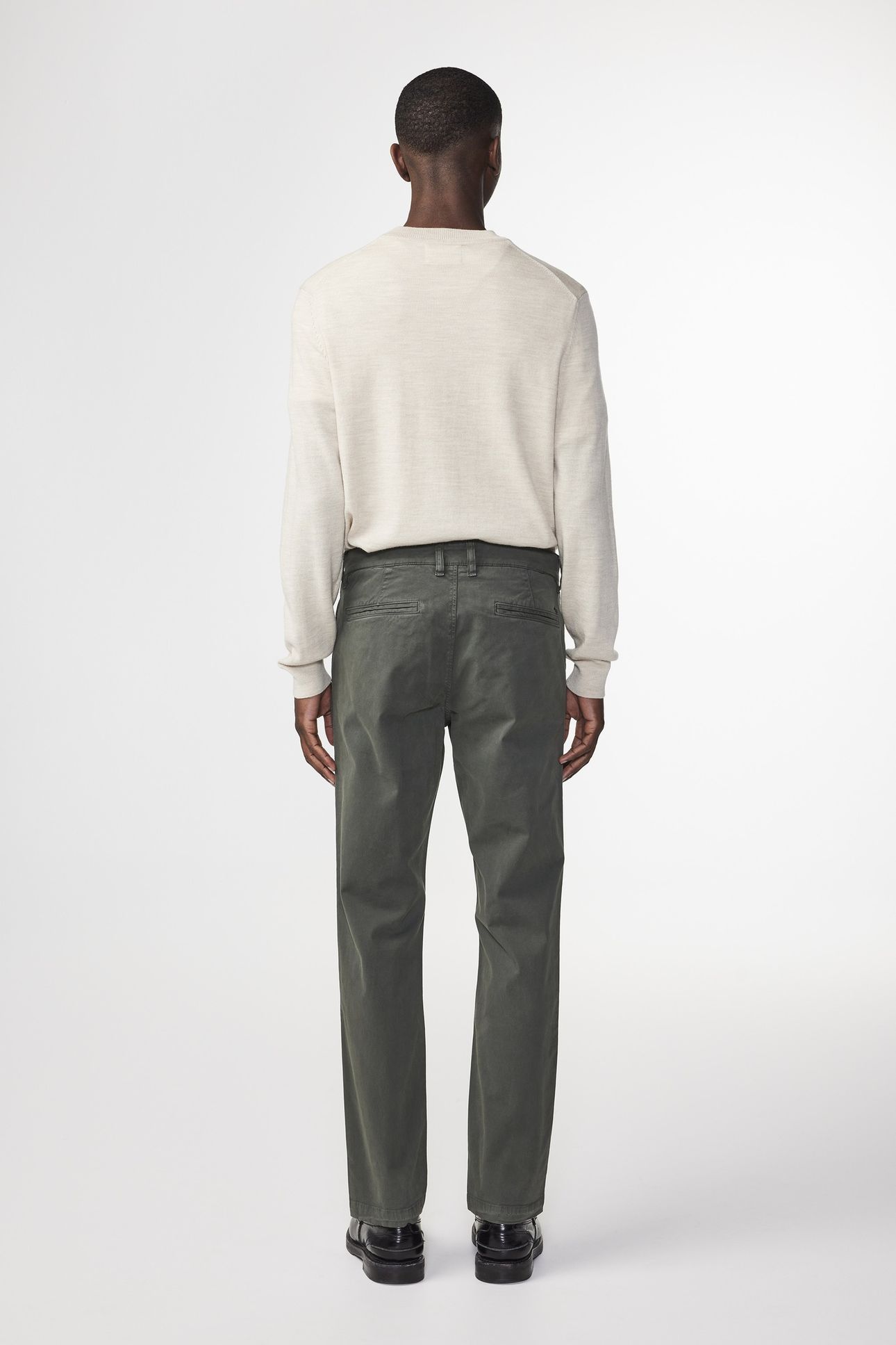 NN07 - MARCO 1400 - REGULAR FIT CHINO PANT - DARK ARMY 2